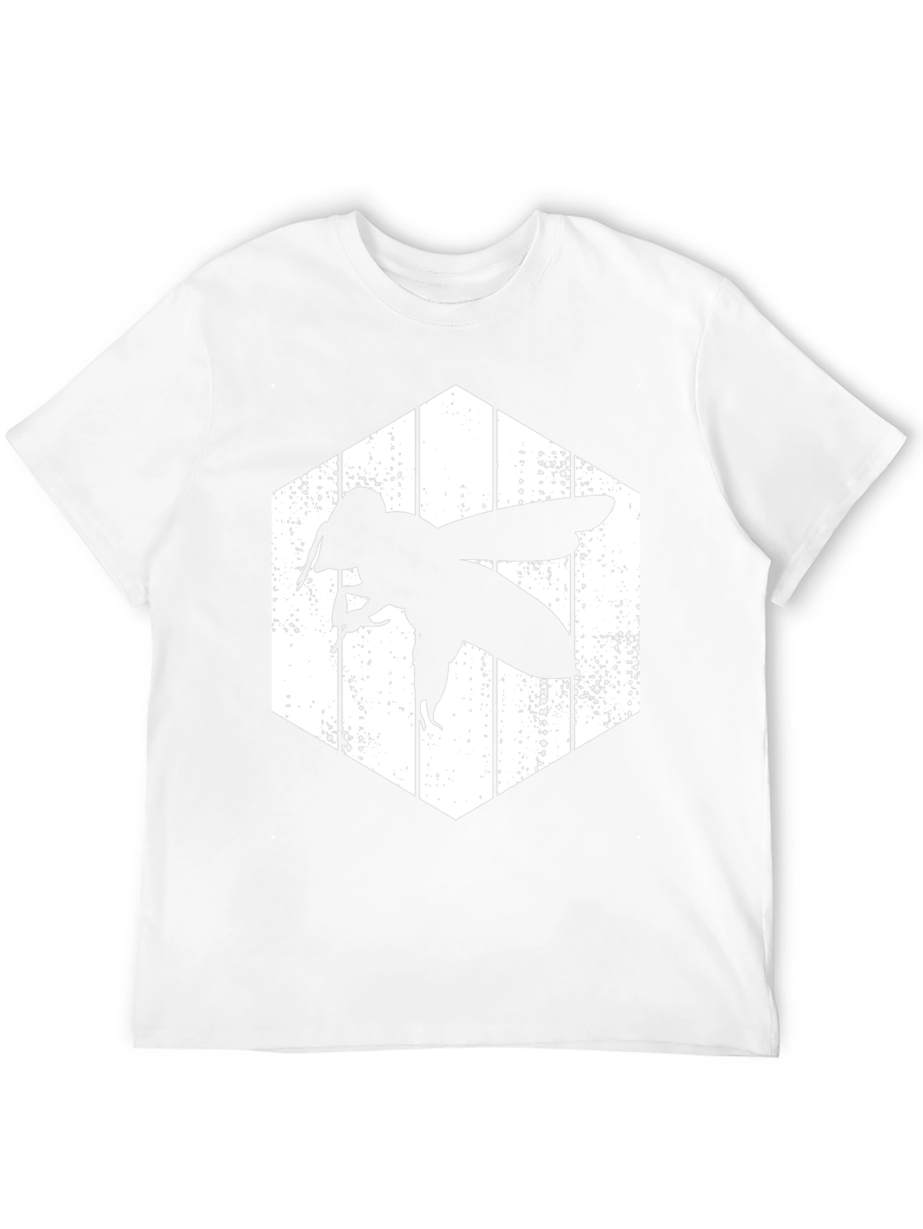 Bee Hexagon Graphic Tee - Black T-Shirt