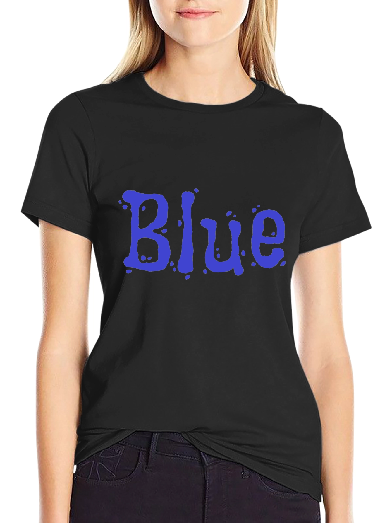 Blue Graphic T-Shirt - Bold Statement Tee