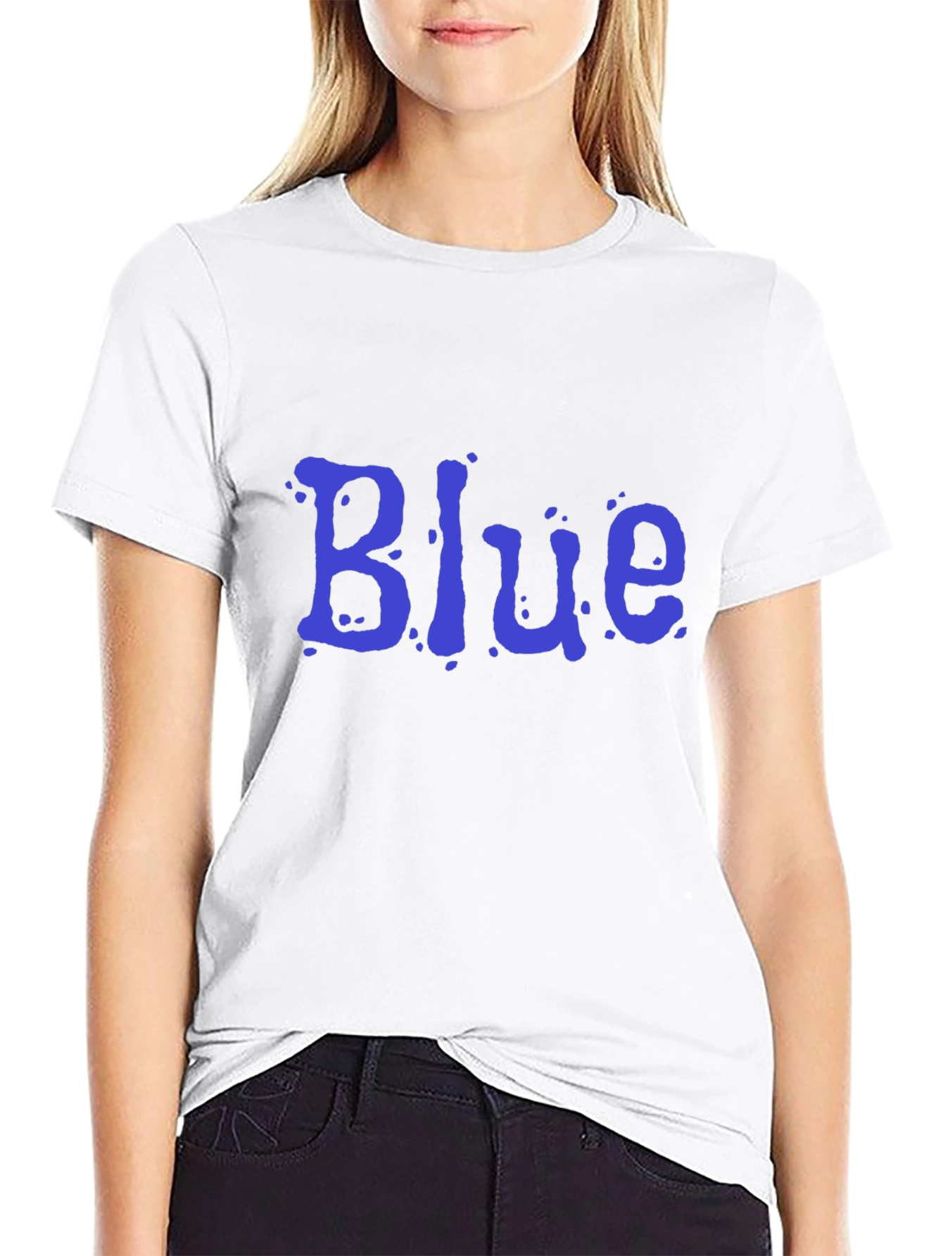 Blue Graphic T-Shirt - Bold Statement Tee