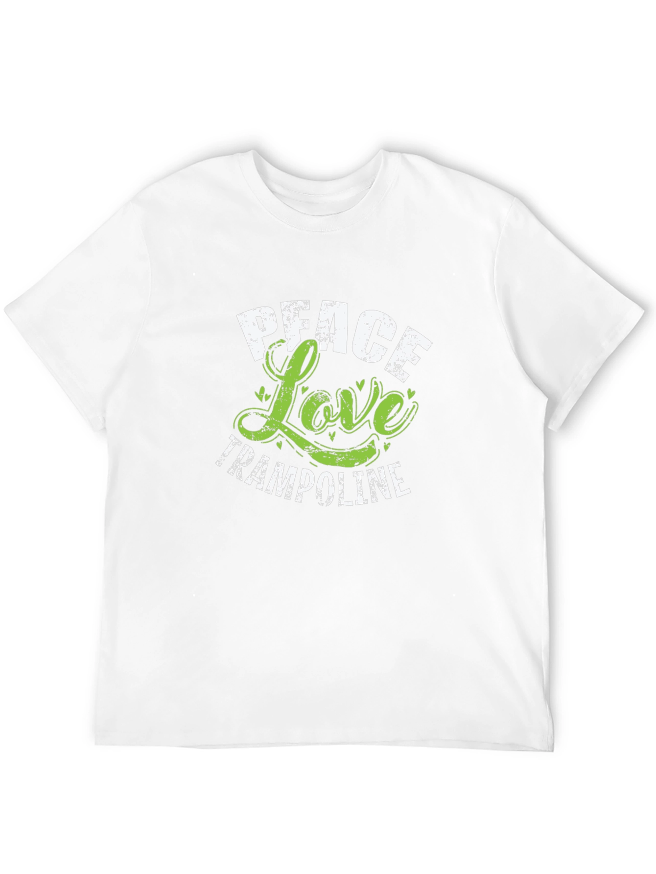 Peace Love Trampoline T-Shirt - Fun Sportswear