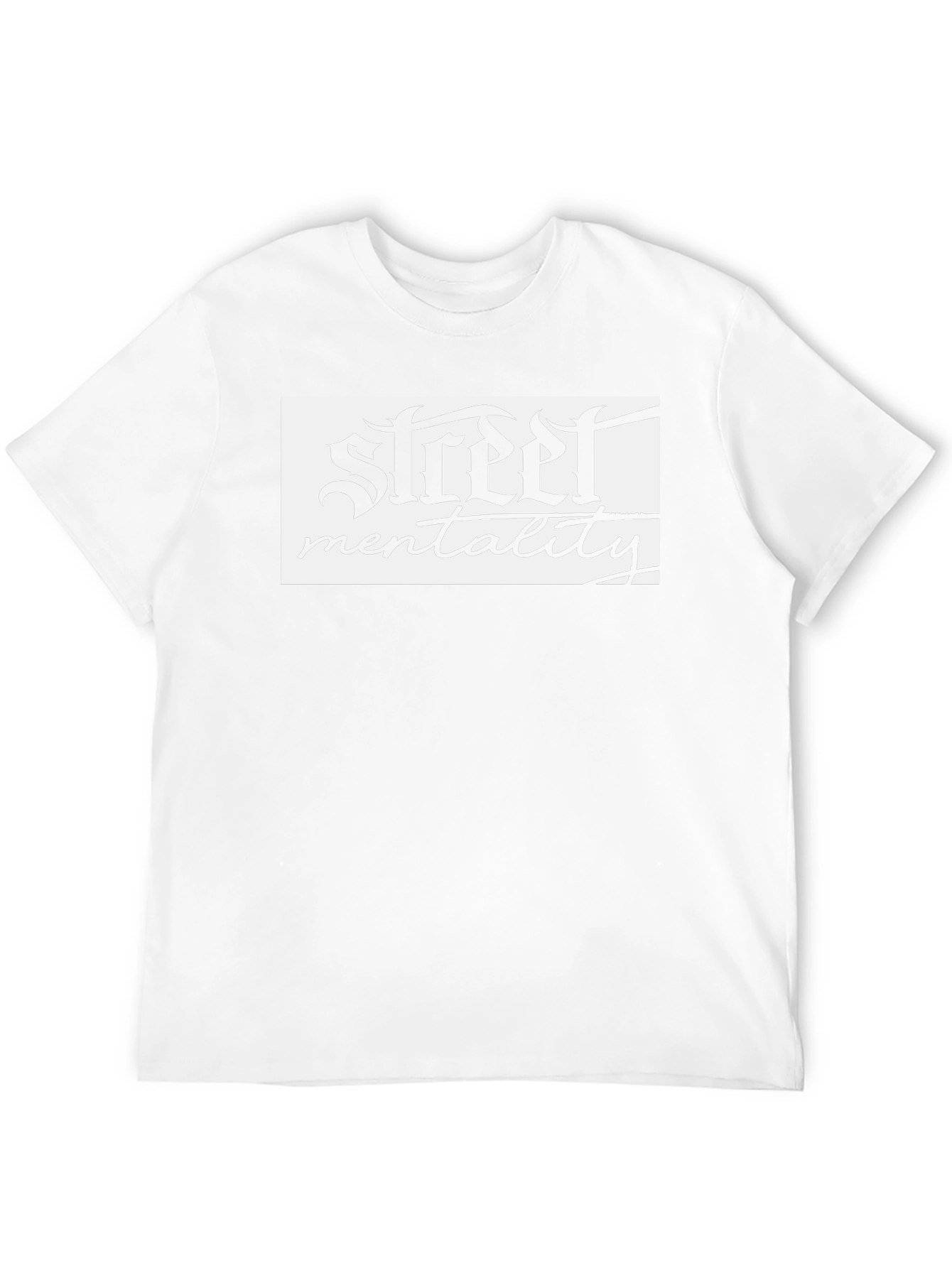 Street Mentality Black Graphic T-Shirt