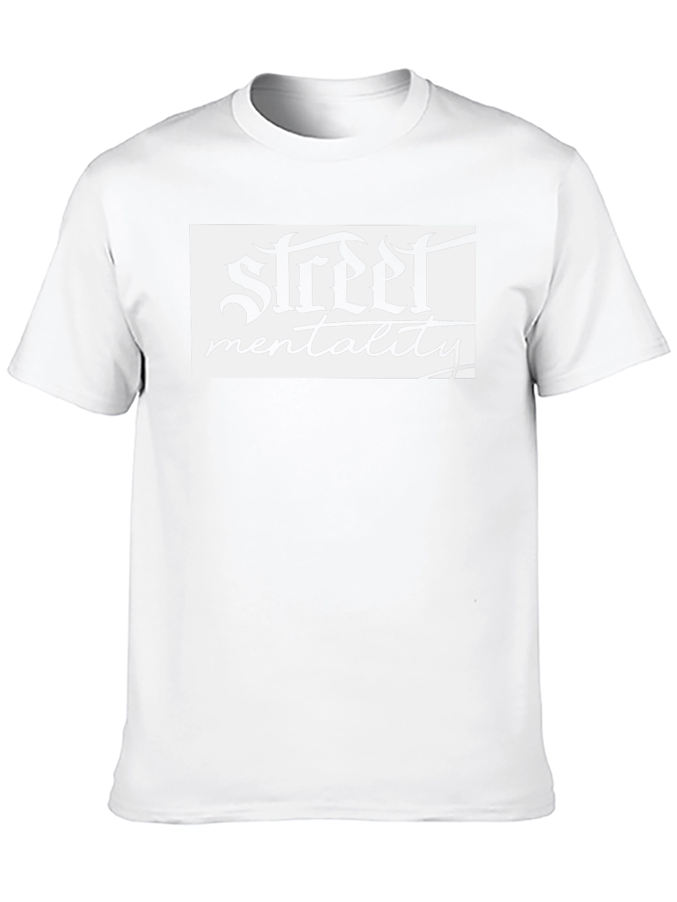 Street Mentality Black Graphic T-Shirt
