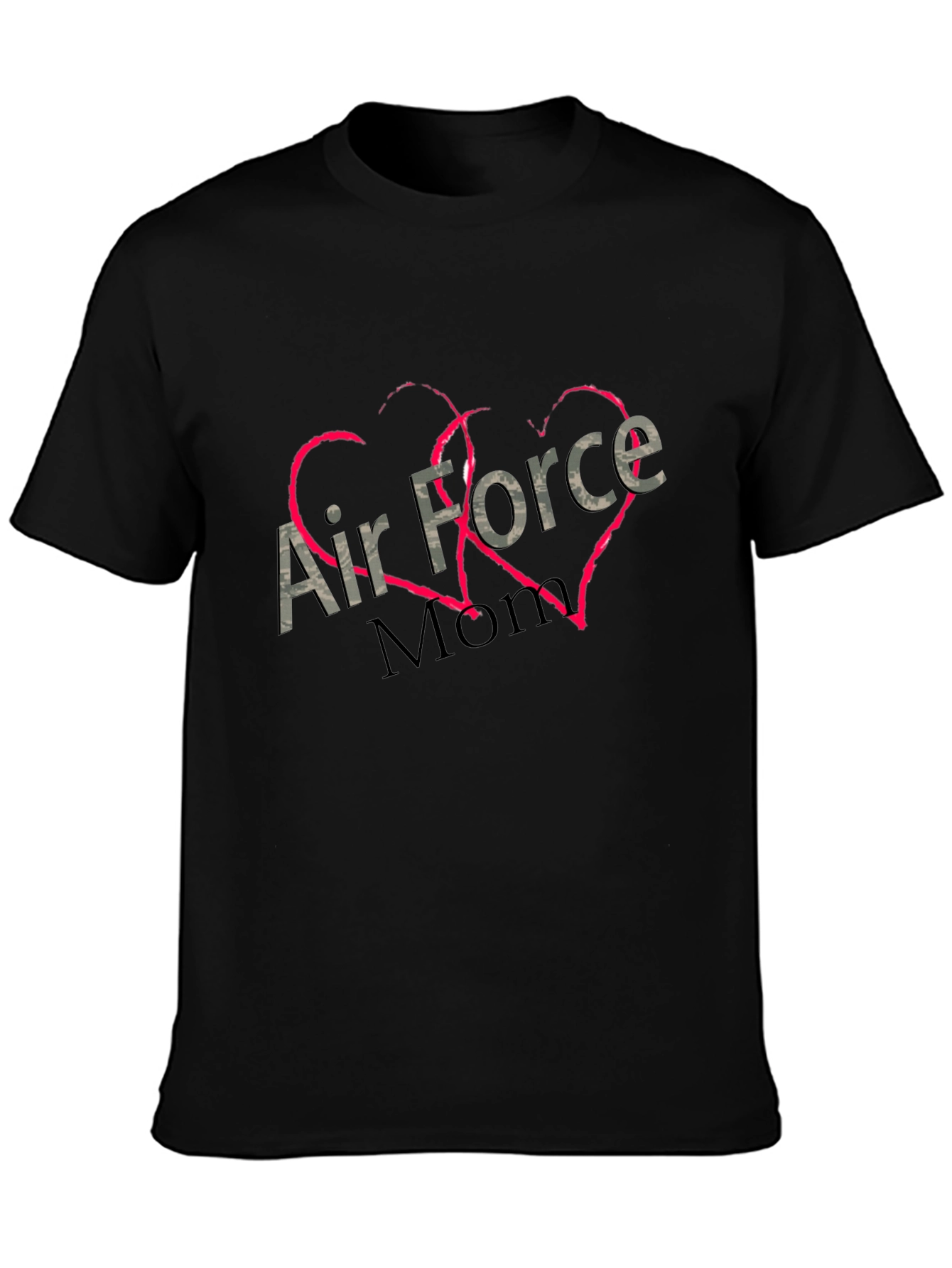 Air Force Mom Heart T-Shirt