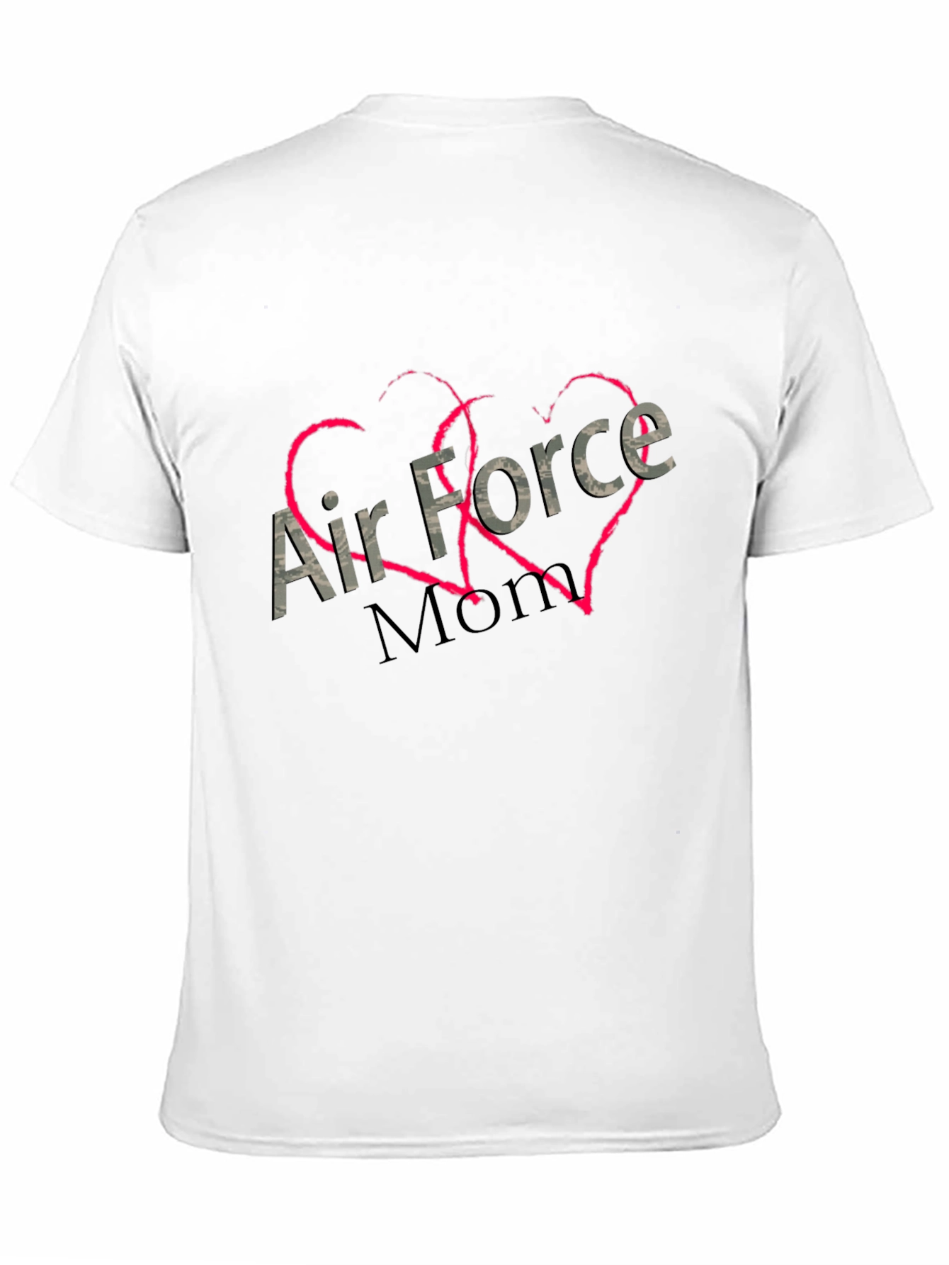 Air Force Mom Heart T-Shirt