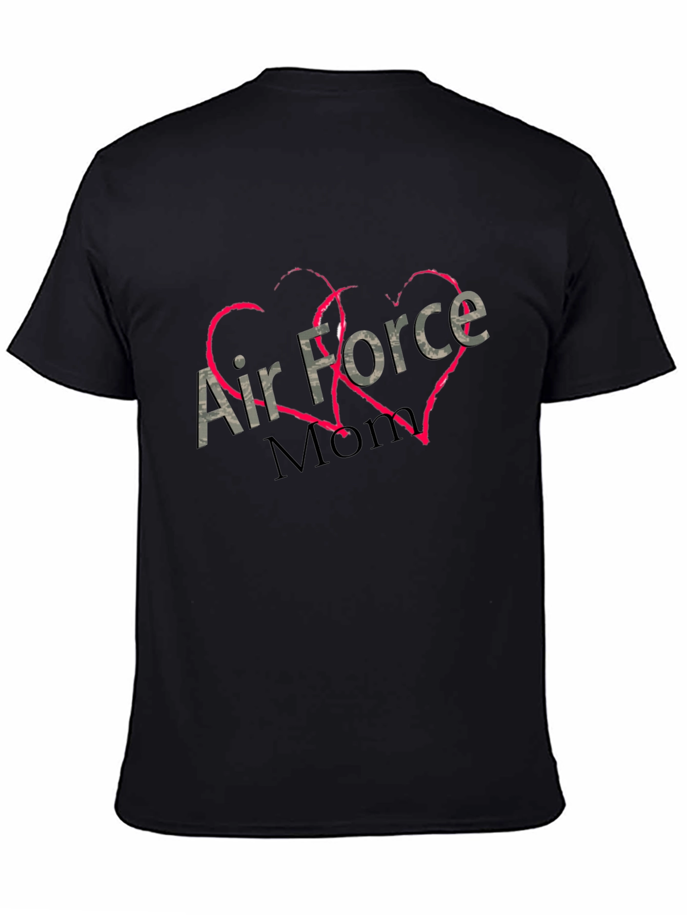 Air Force Mom Heart T-Shirt