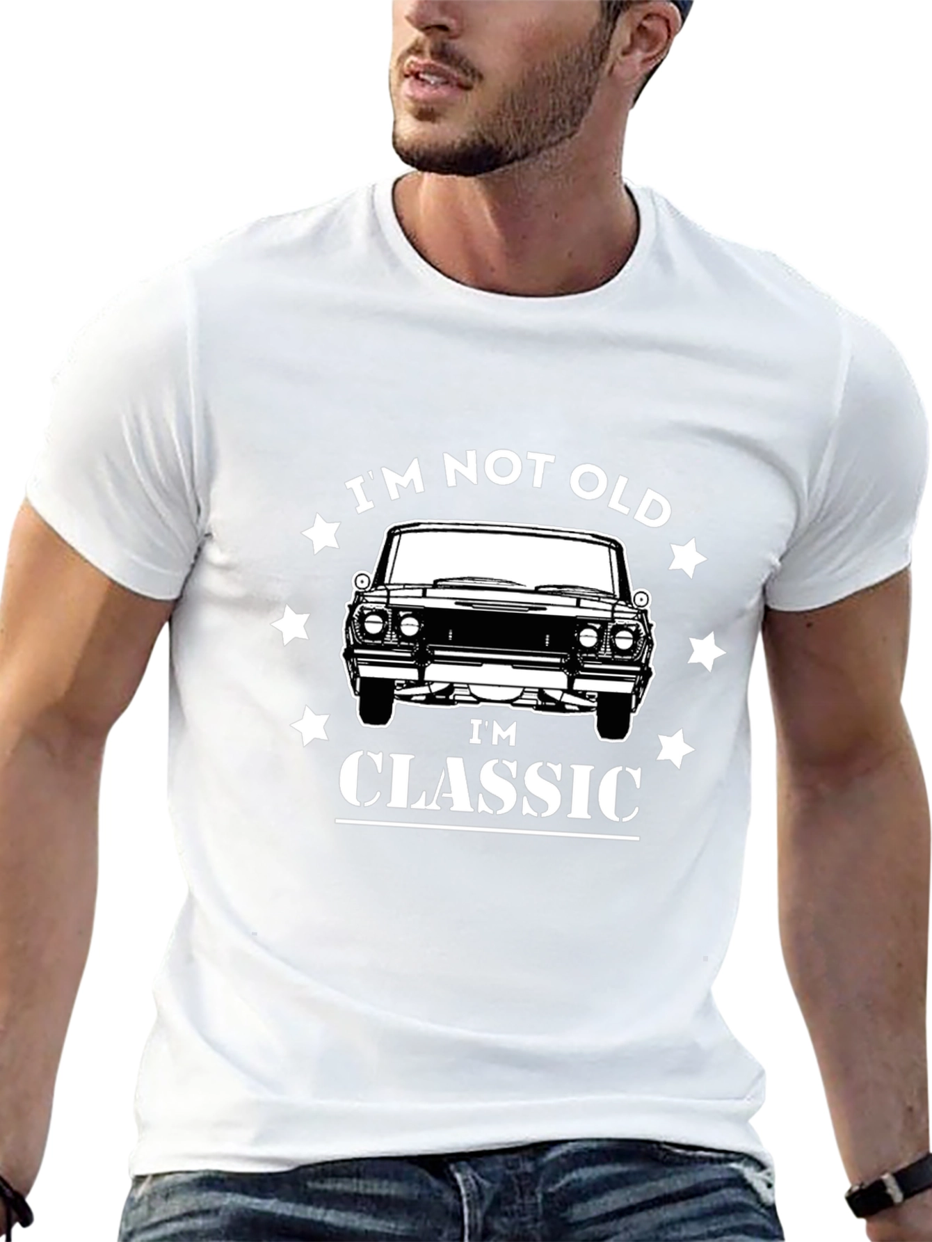 Im Not Old Im Classic Car Graphic T-Shirt