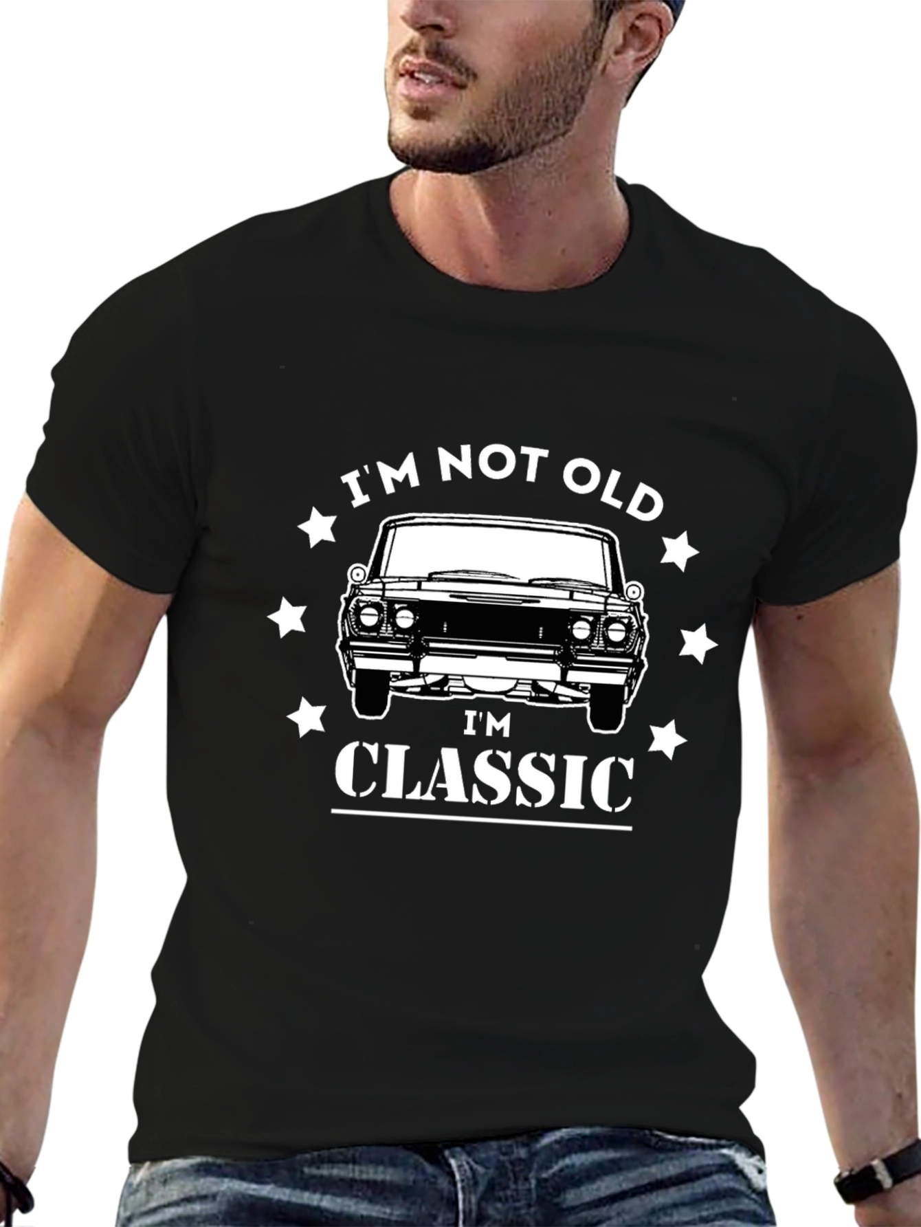 Im Not Old Im Classic Car Graphic T-Shirt