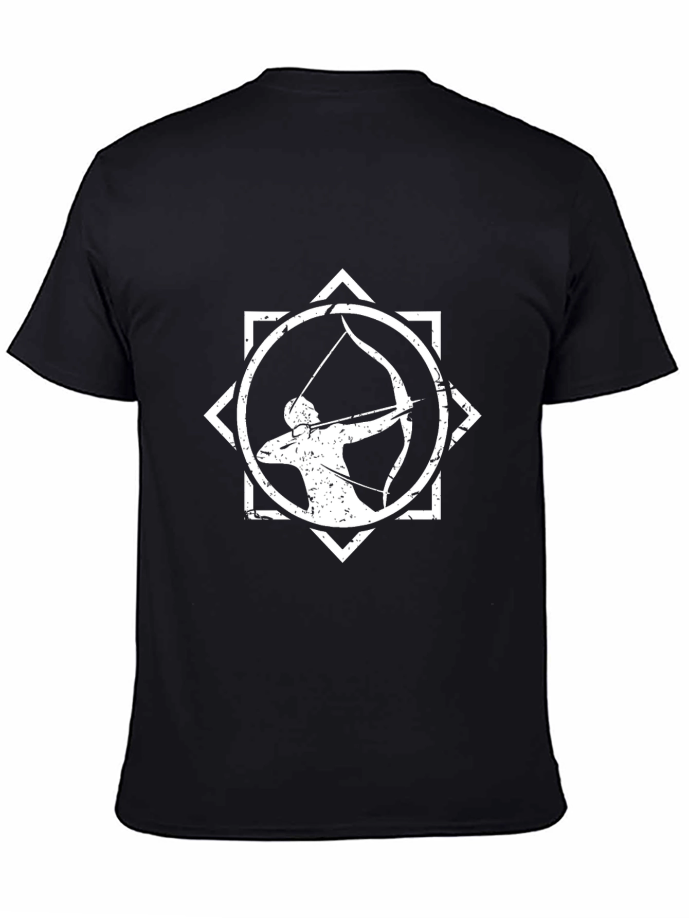 Archer Graphic T-Shirt - Distressed Design