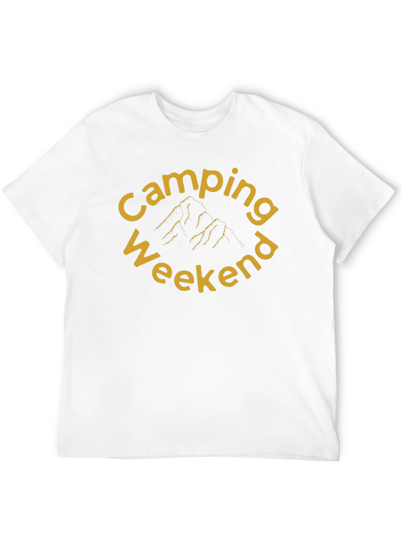 Camping Weekend Black T-Shirt