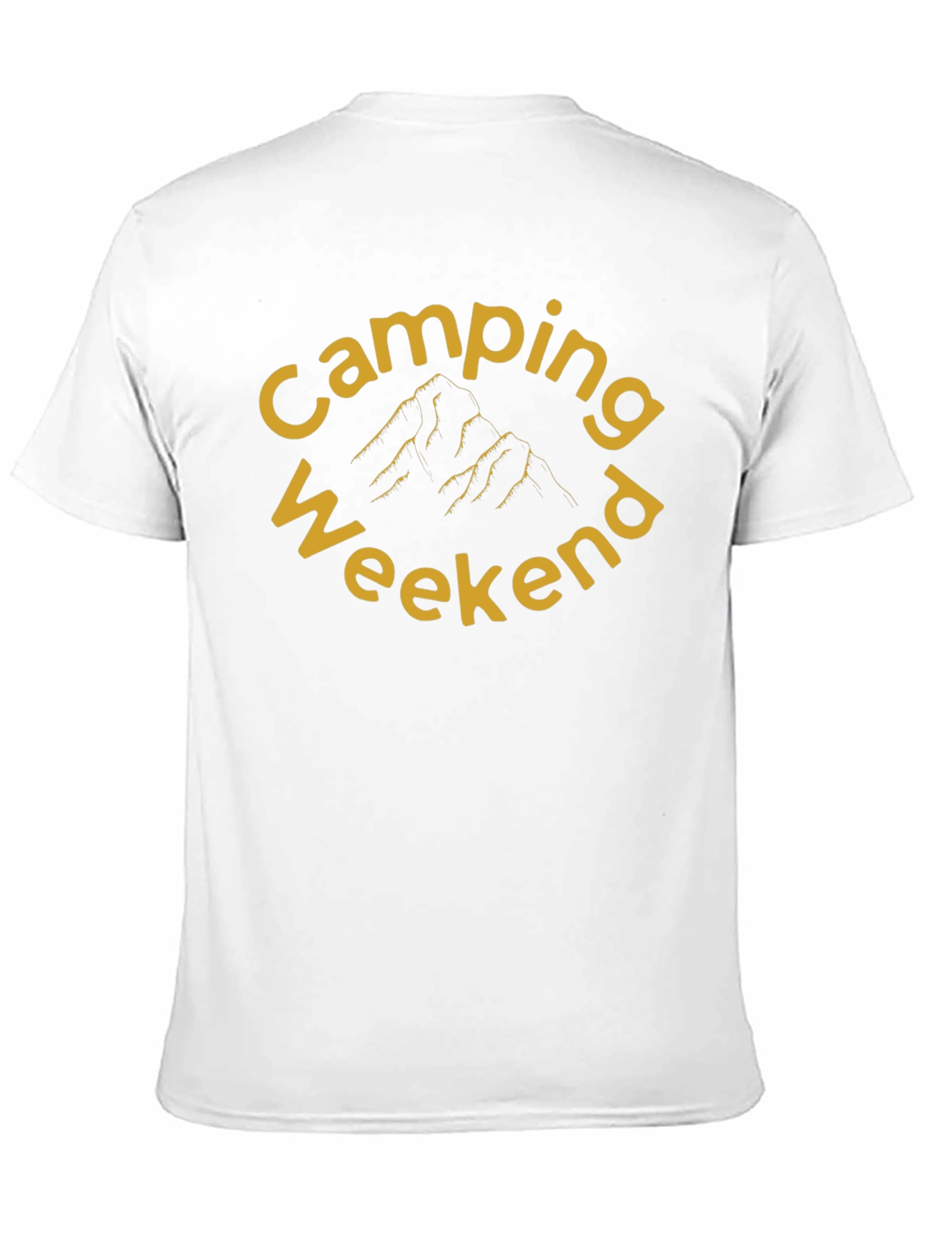 Camping Weekend Black T-Shirt