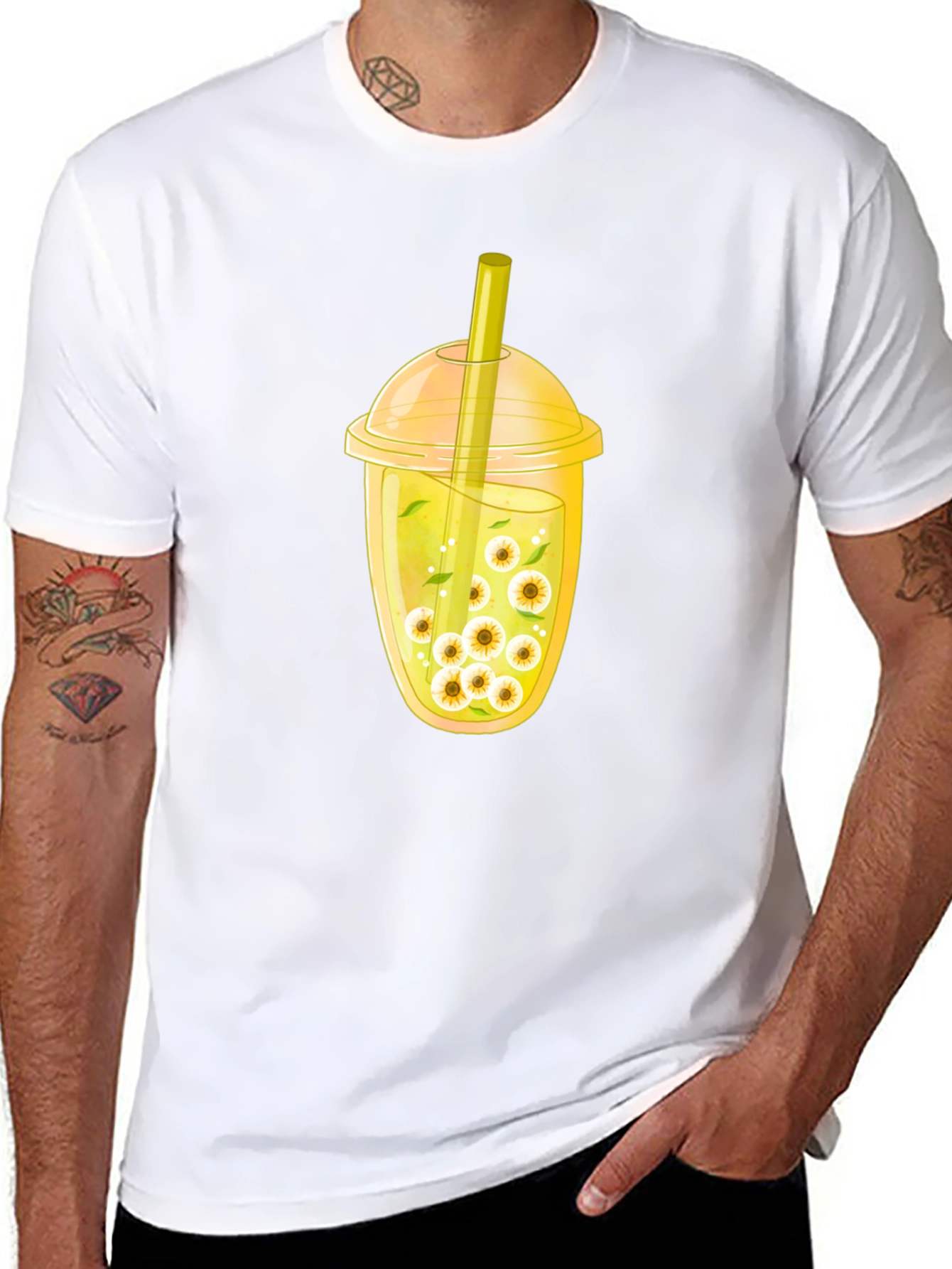 Eye See You Boba Tee - Spooky Fun!