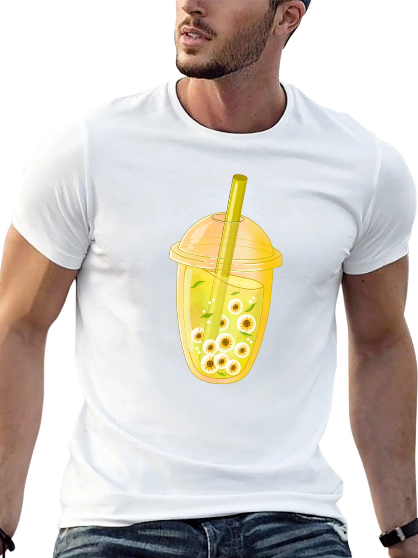 Eye See You Boba Tee - Spooky Fun!