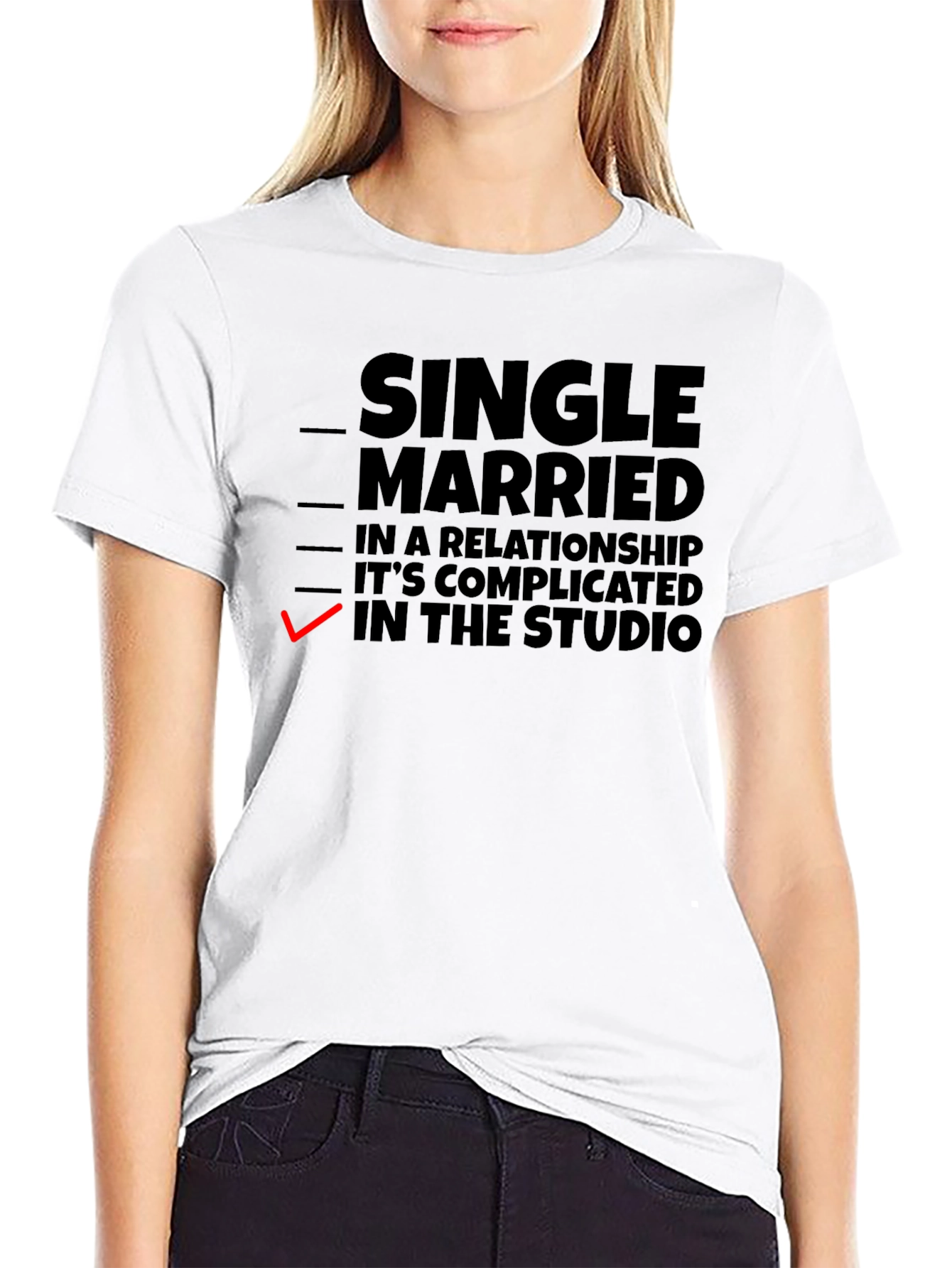 Complicated In The Studio Graphic Tee