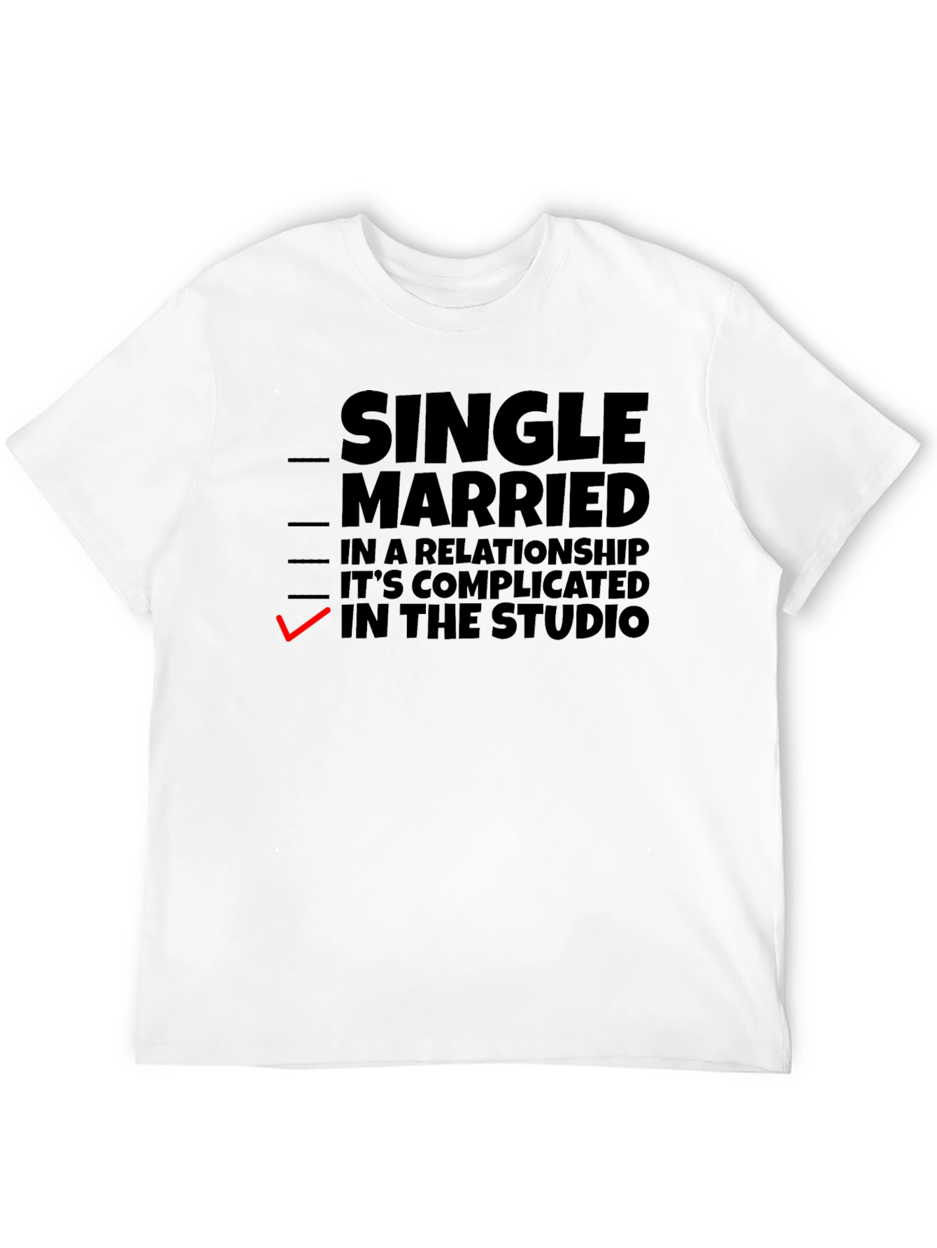 Complicated In The Studio Graphic Tee