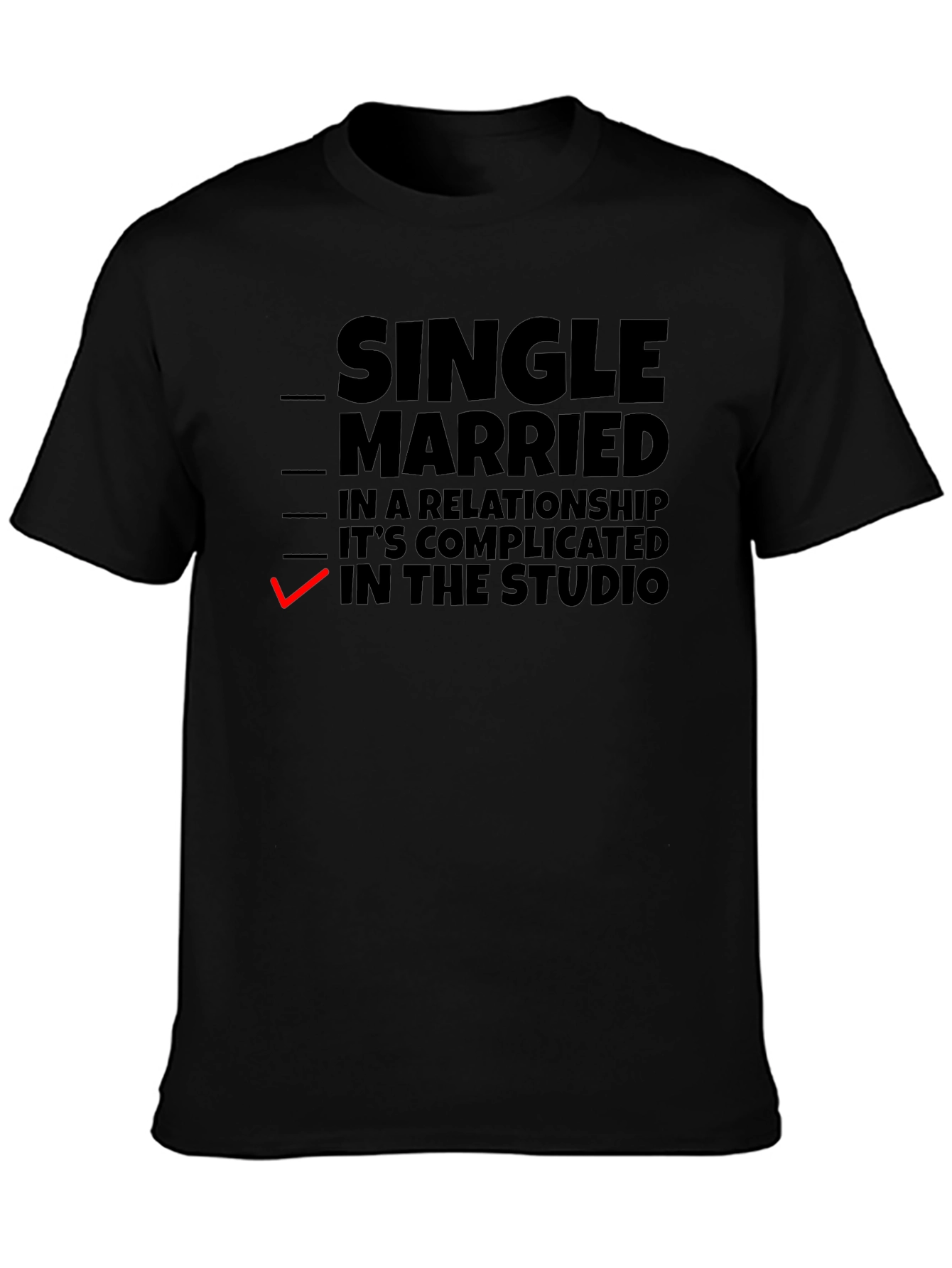 Complicated In The Studio Graphic Tee