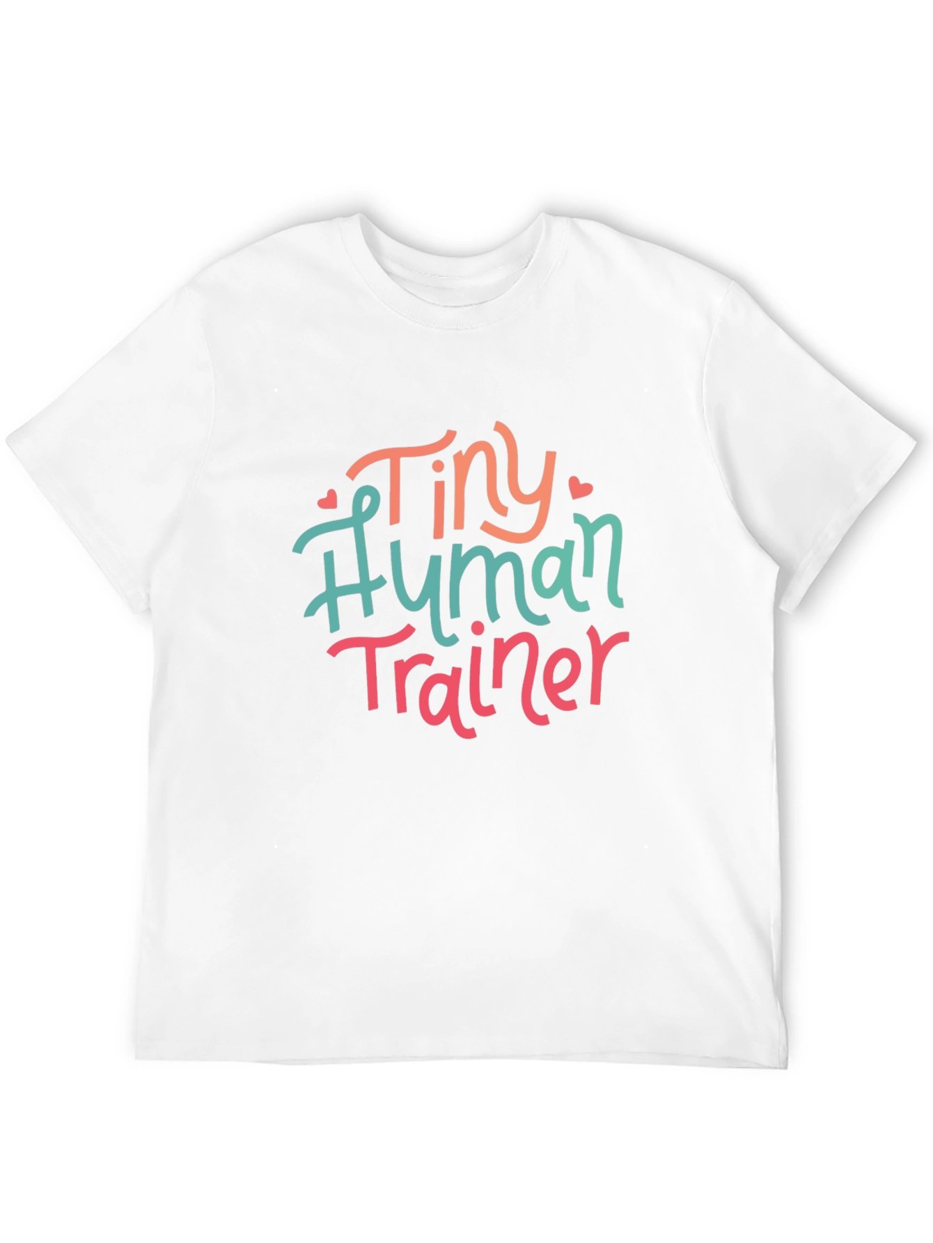 Tiny Human Trainer Tee - Cute Parenting T-Shirt