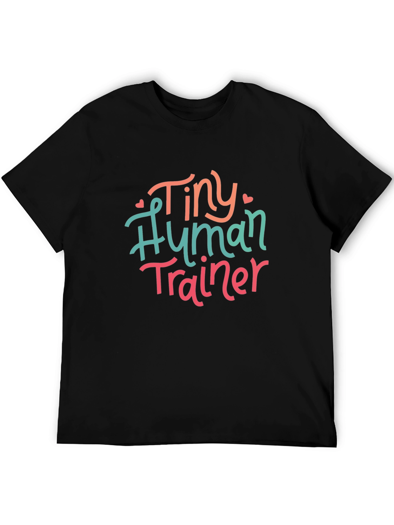 Tiny Human Trainer Tee - Cute Parenting T-Shirt