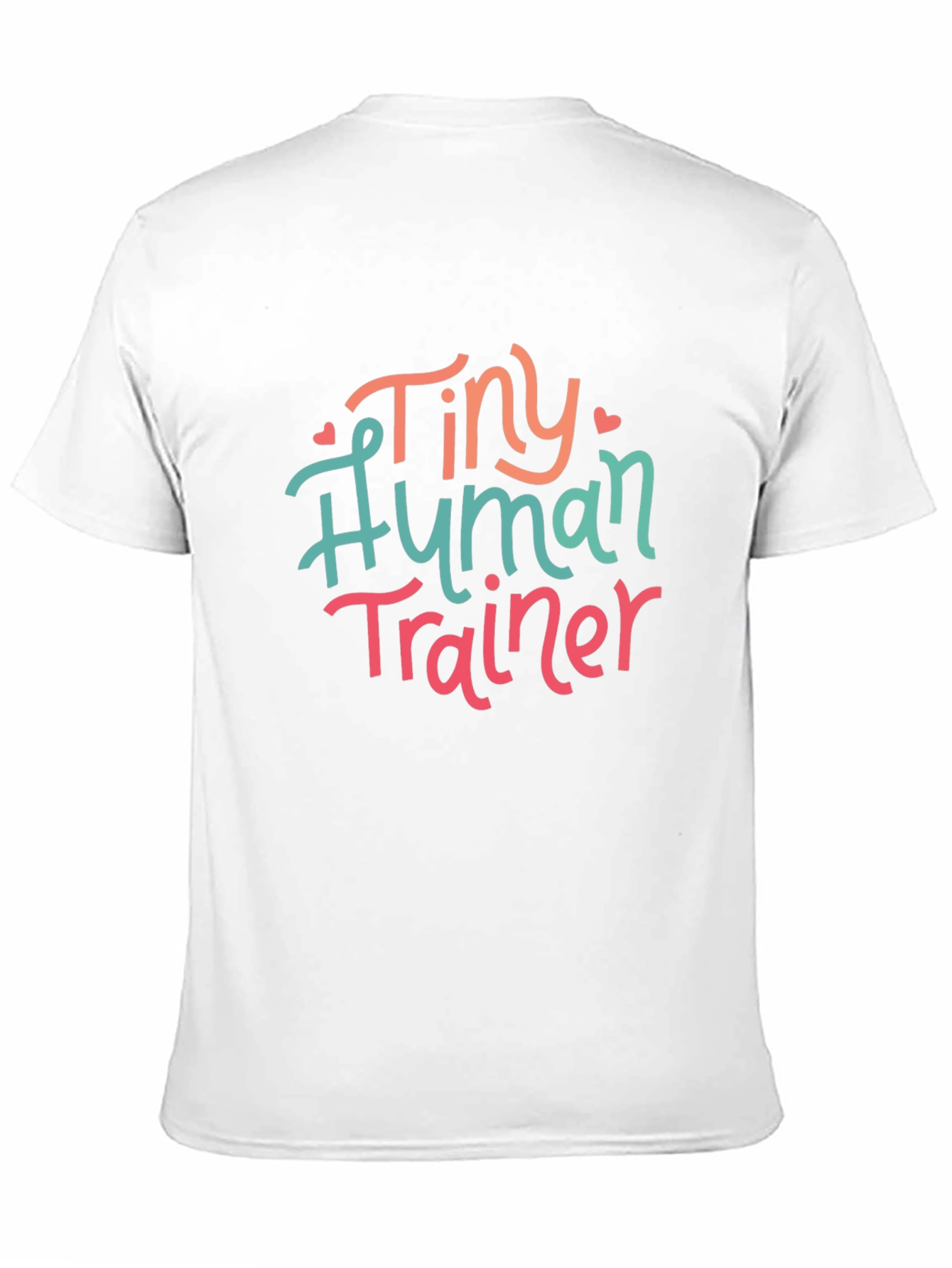 Tiny Human Trainer Tee - Cute Parenting T-Shirt
