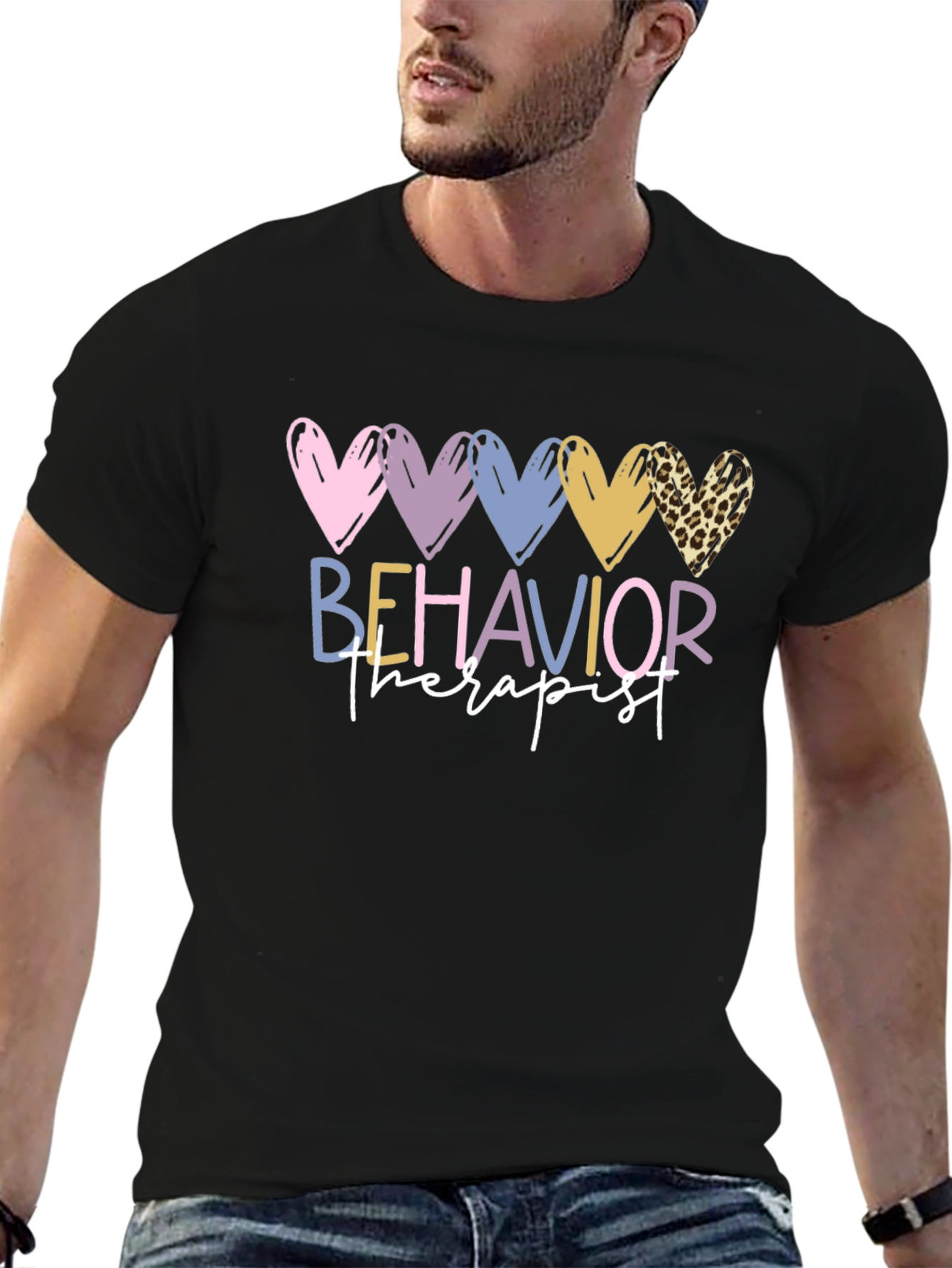 Behavior Therapist Heart T-Shirt