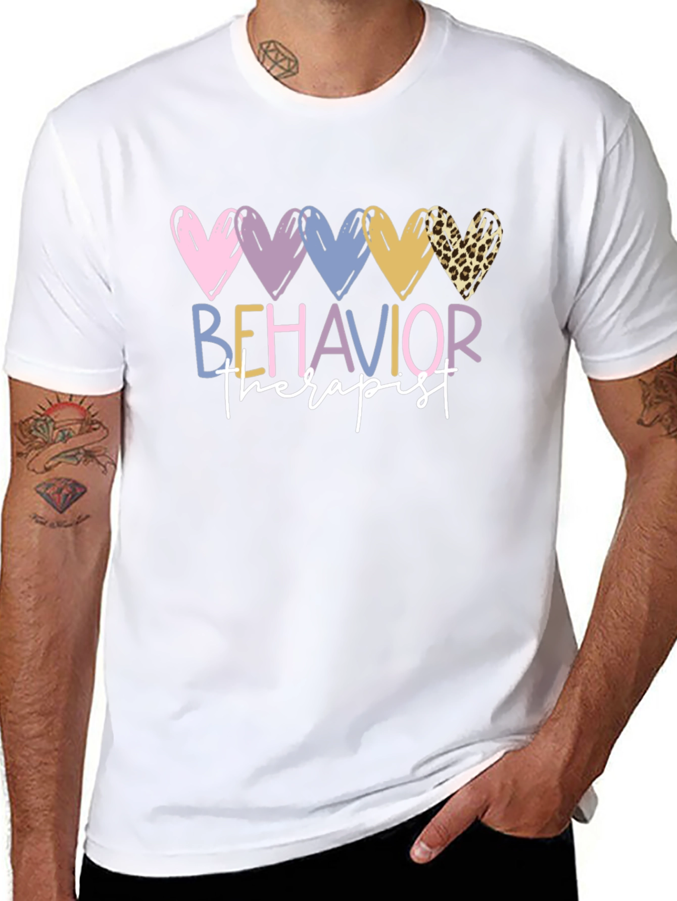 Behavior Therapist Heart T-Shirt