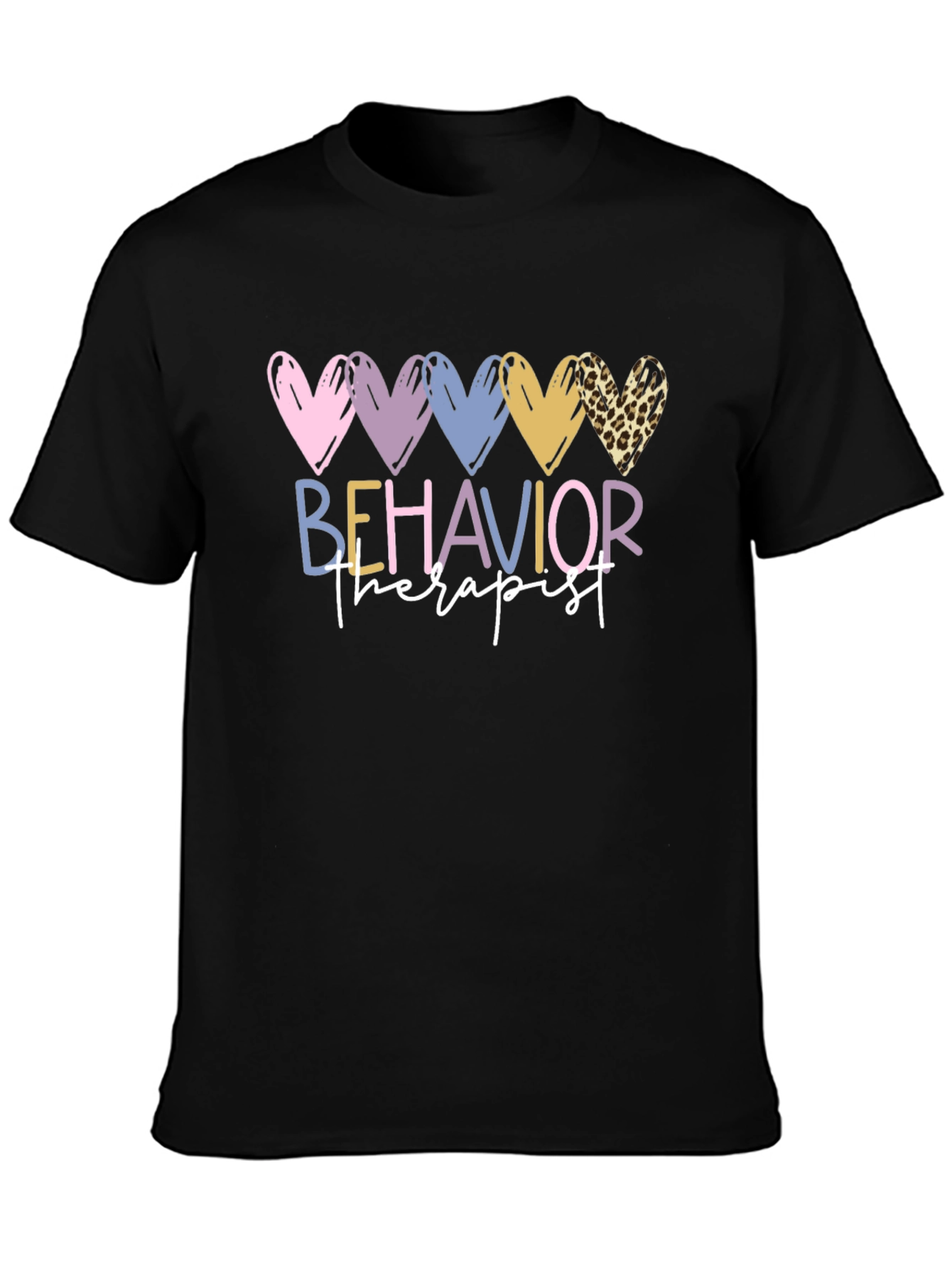 Behavior Therapist Heart T-Shirt