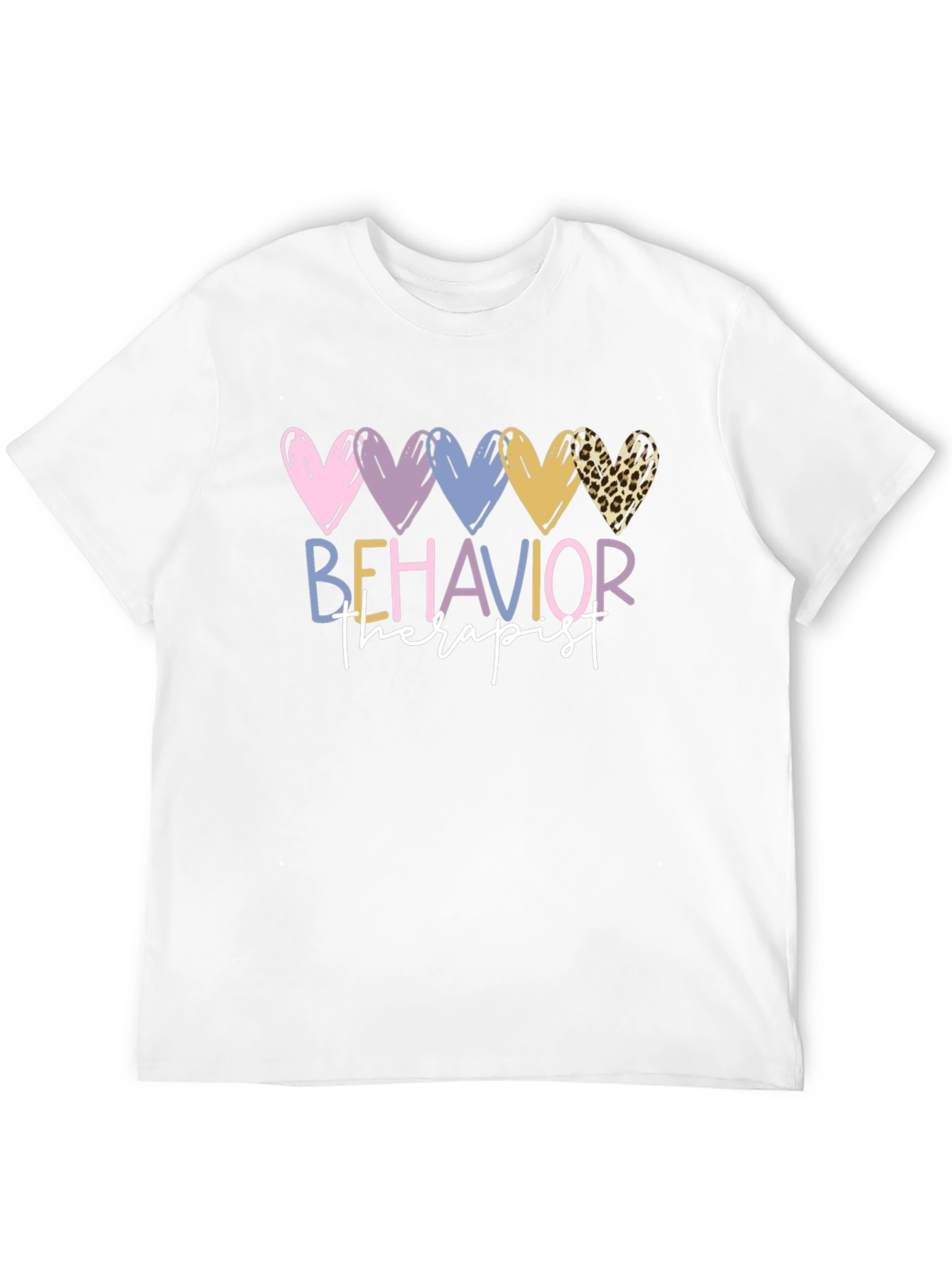 Behavior Therapist Heart T-Shirt
