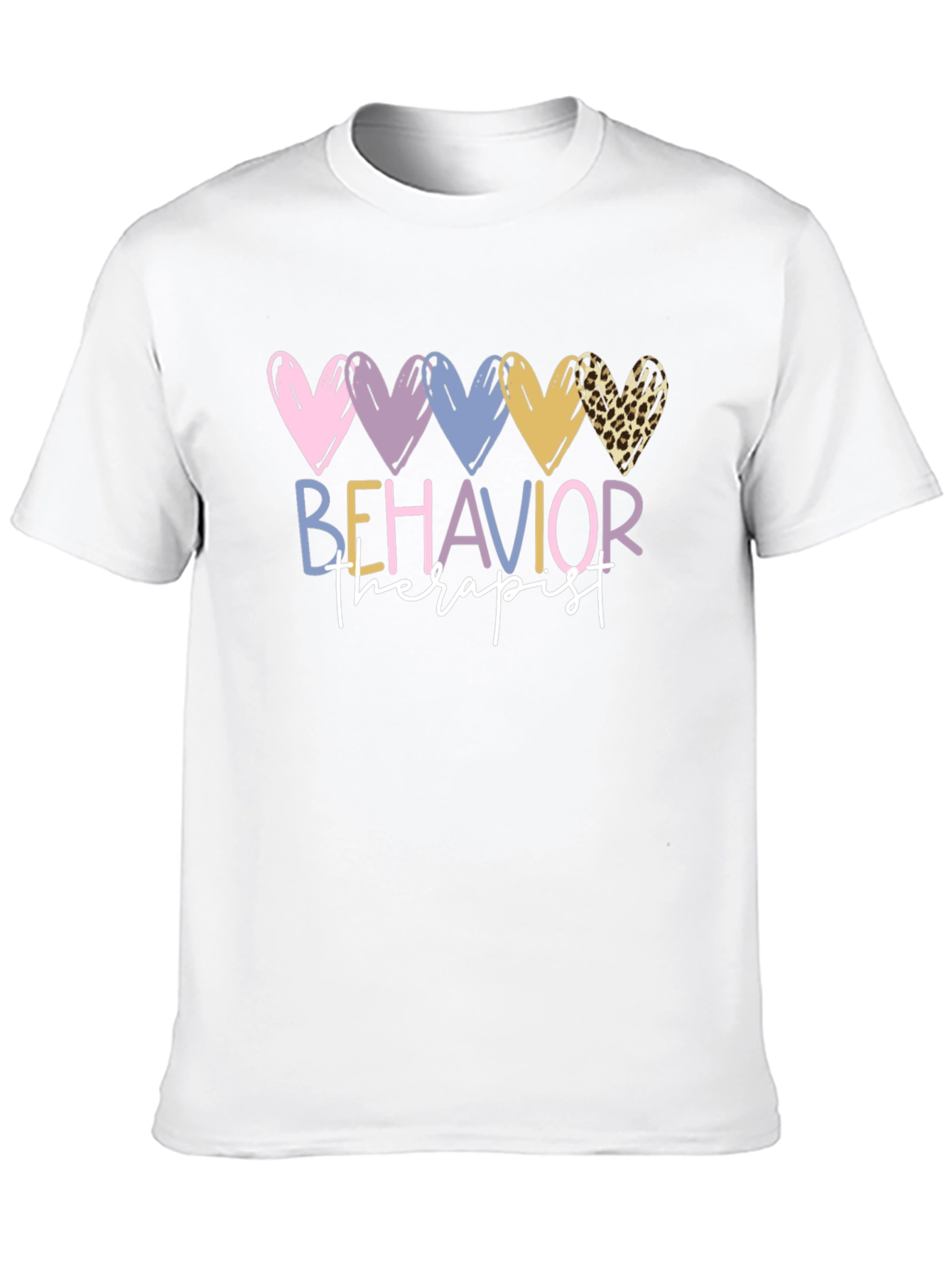 Behavior Therapist Heart T-Shirt