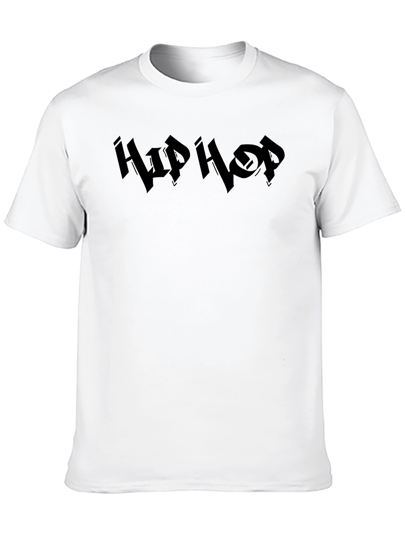 Hip Hop Graphic Black T-Shirt