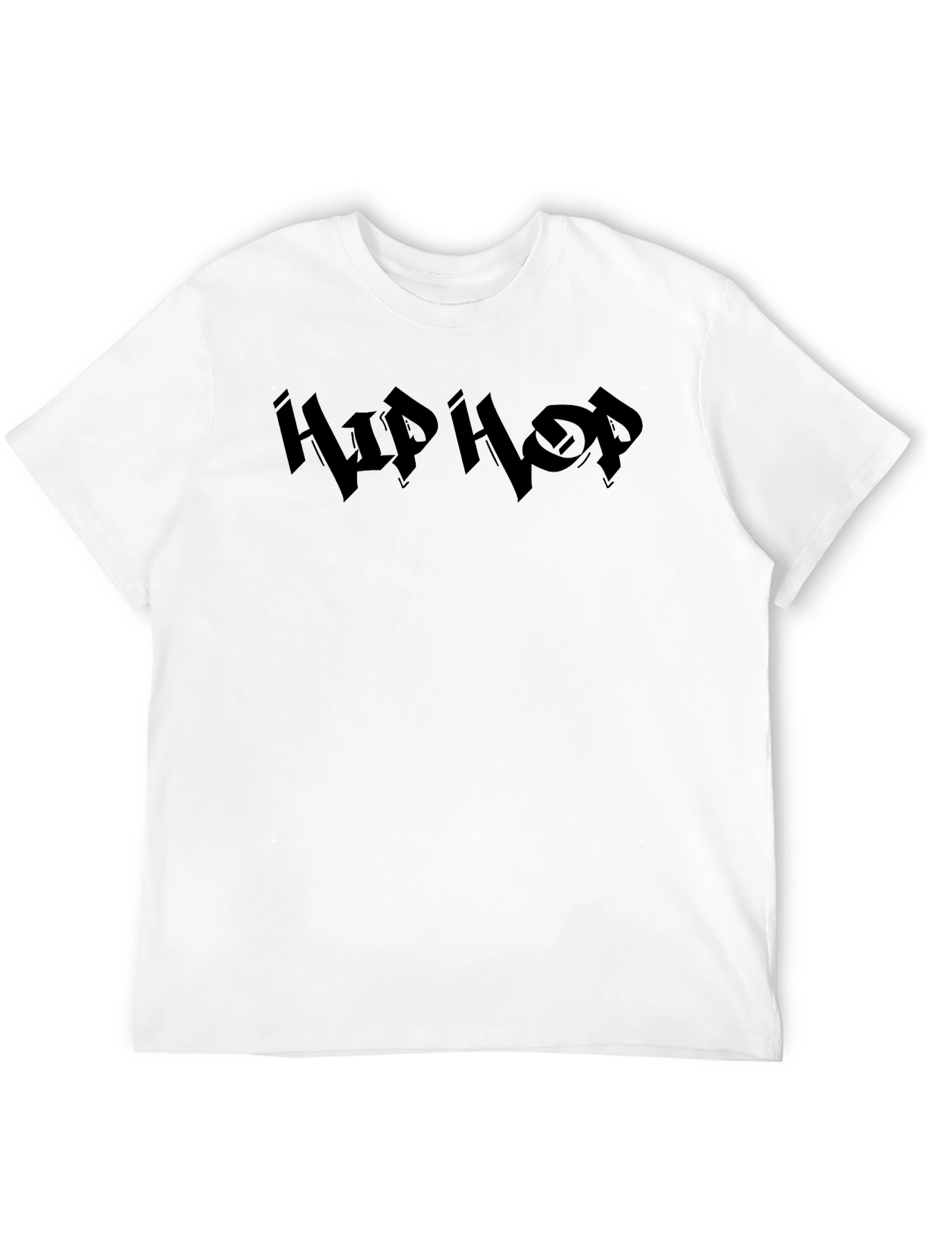Hip Hop Graphic Black T-Shirt