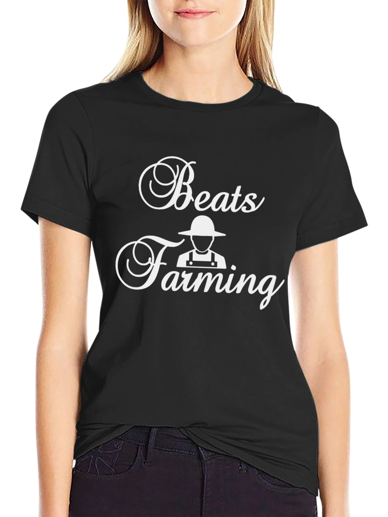 Beats Farming Graphic T-Shirt - Mens Black Tee