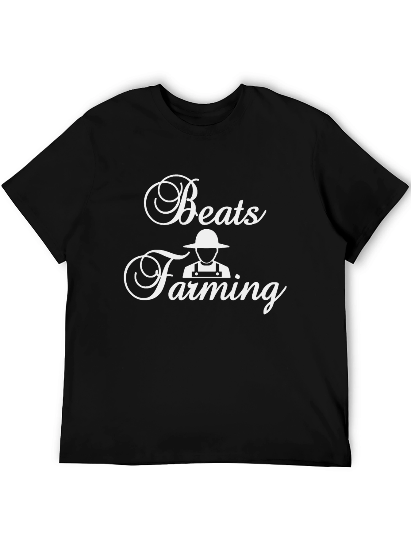 Beats Farming Graphic T-Shirt - Mens Black Tee