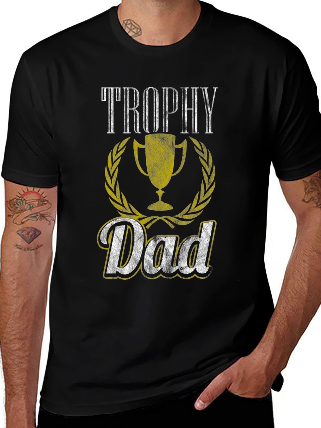 Trophy Dad Graphic Tee