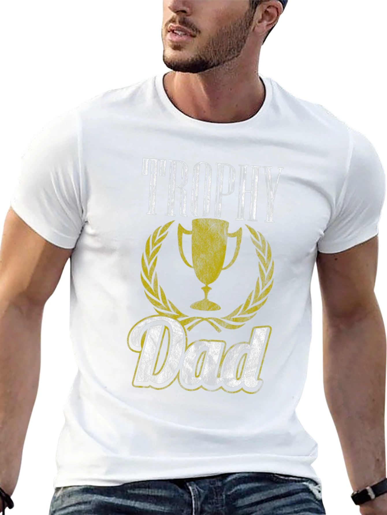 Trophy Dad Graphic Tee