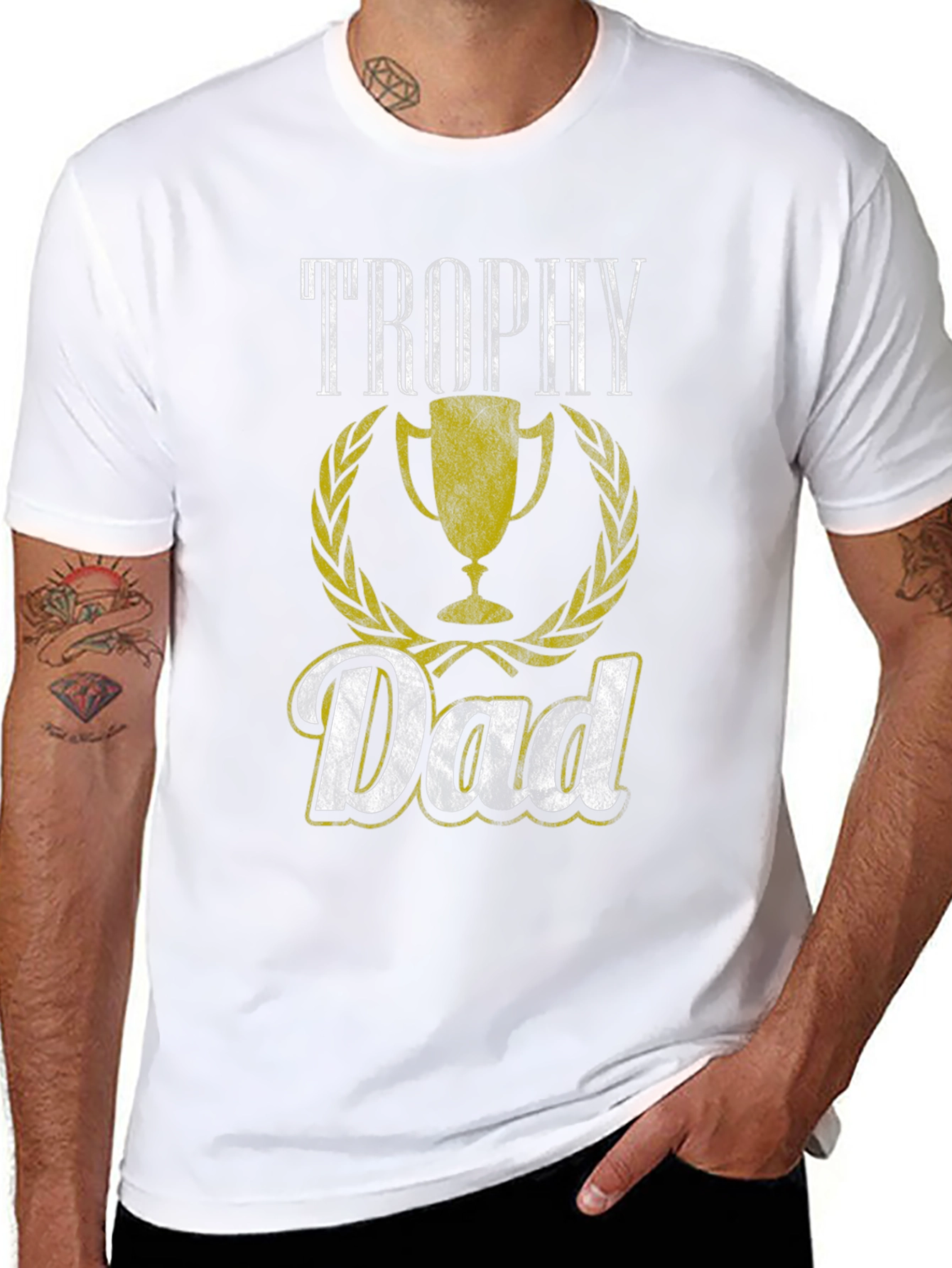 Trophy Dad Graphic Tee