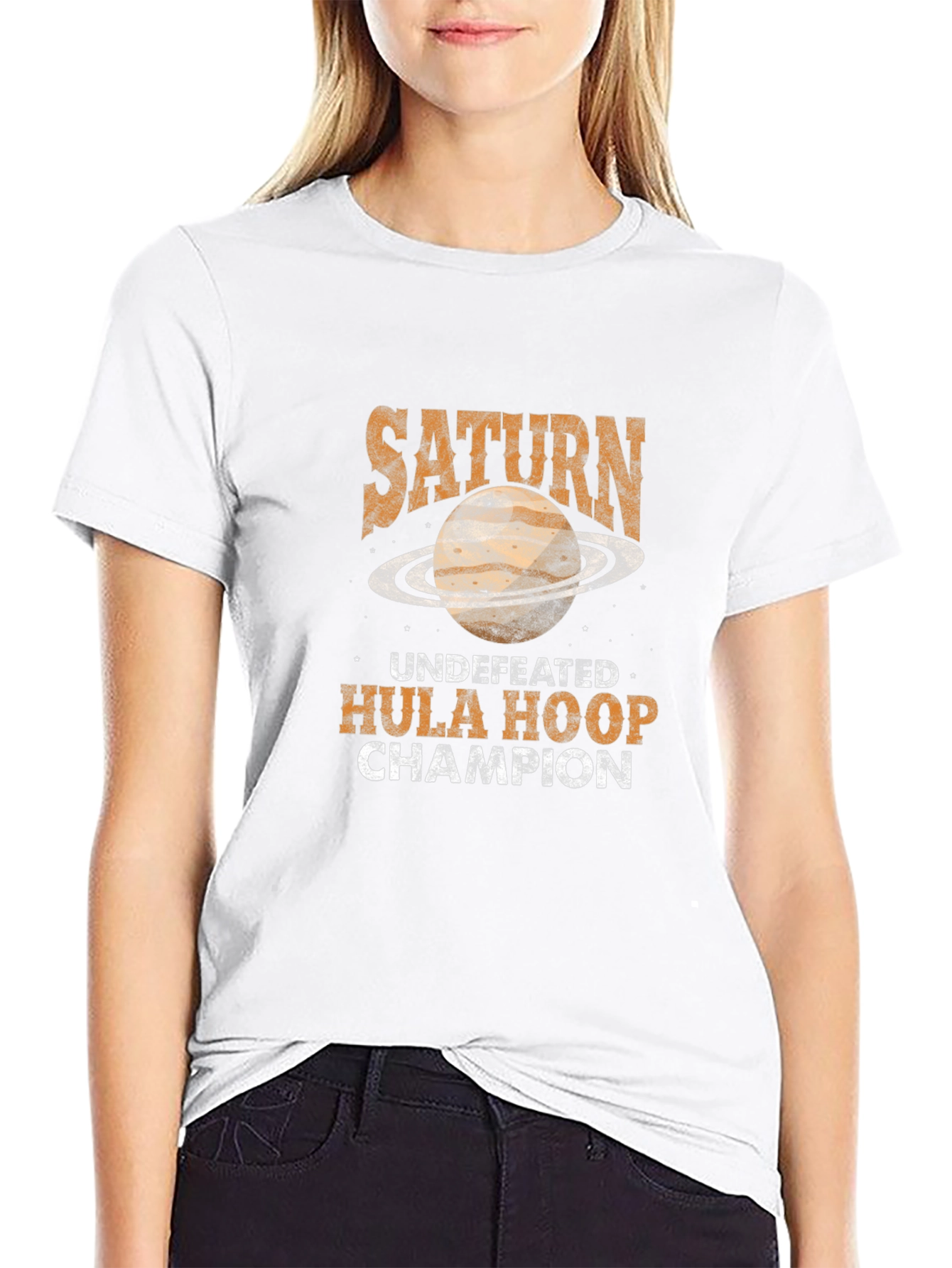 Saturn Hula Hoop Champion T-Shirt