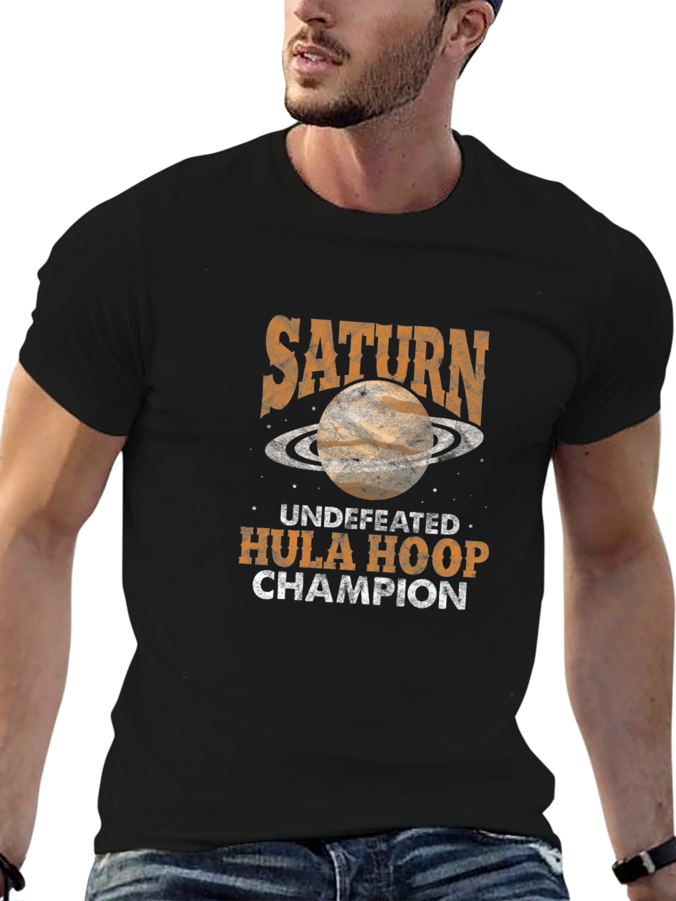 Saturn Hula Hoop Champion T-Shirt