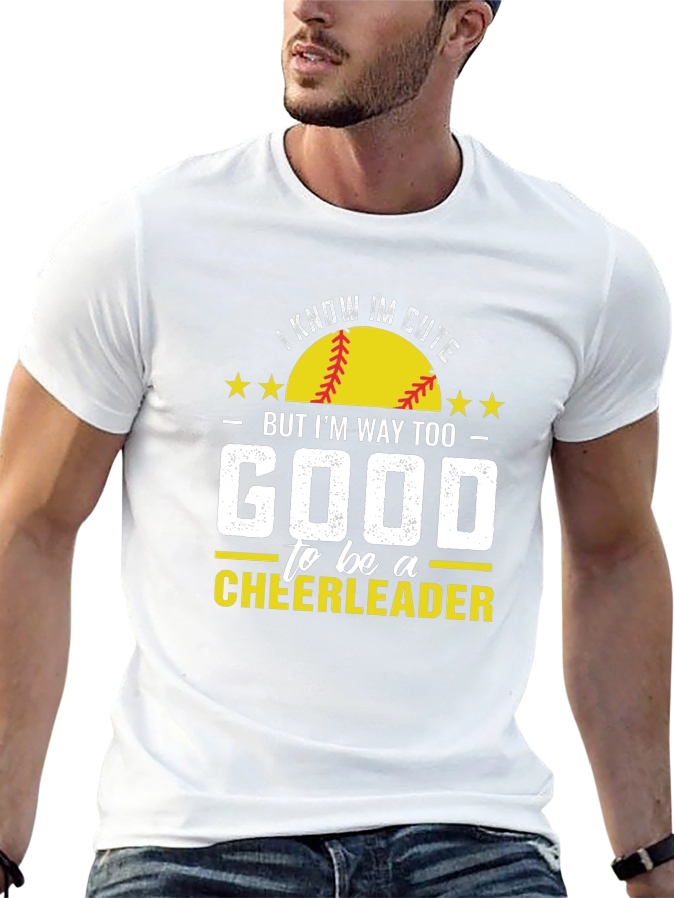 Cute Softball Player T-Shirt