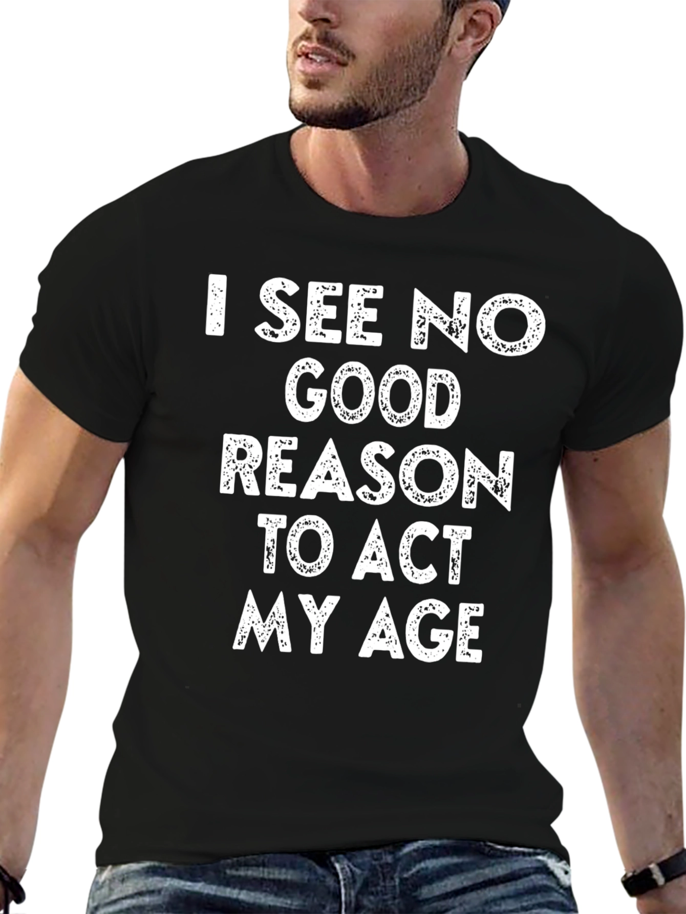 Funny I See No Good Reason Graphic T-Shirt