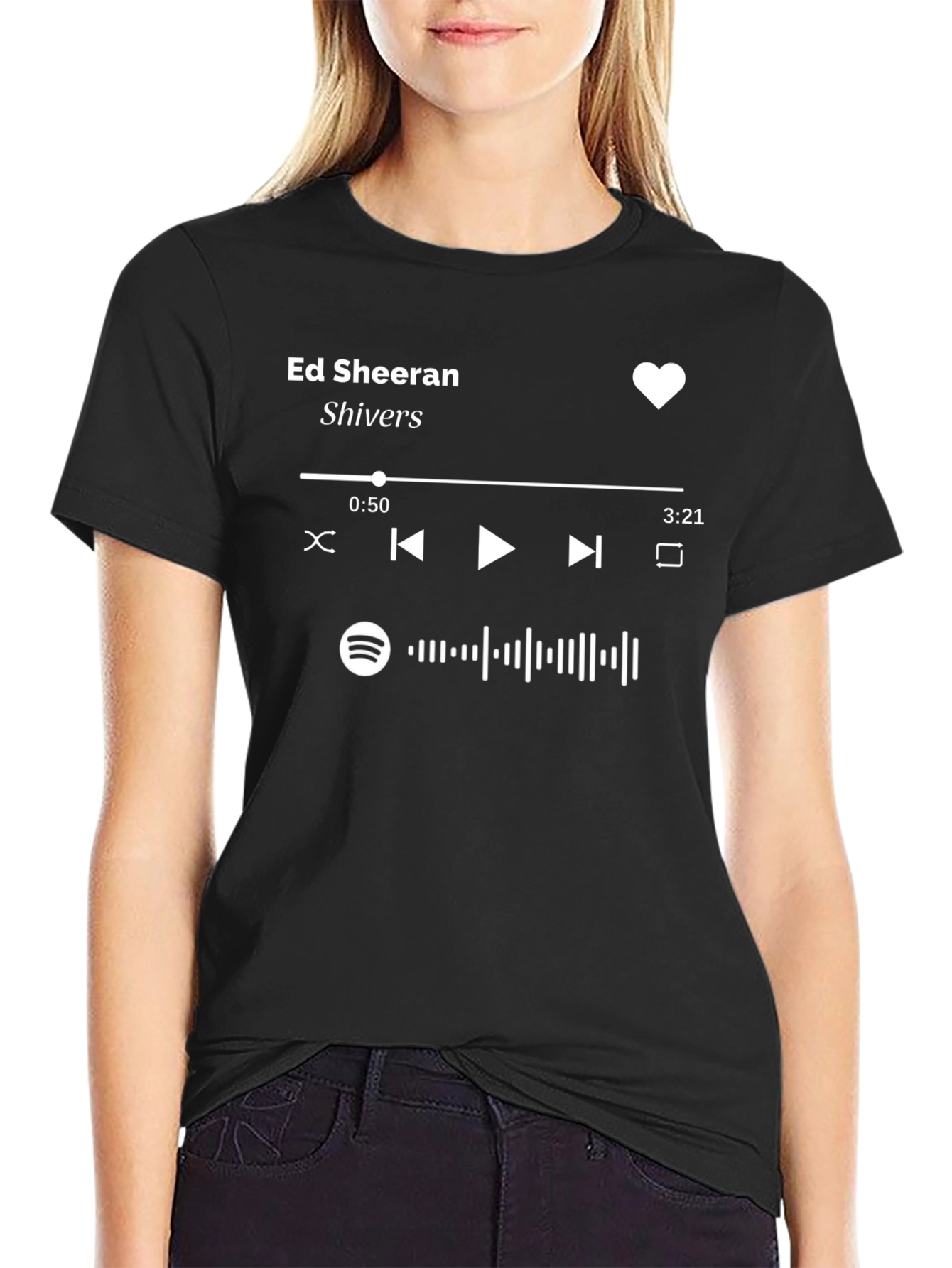Ed Sheeran Shivers Spotify T-Shirt