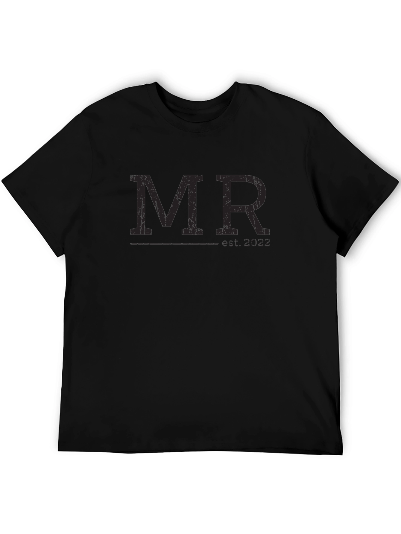 Mens Black MR 2022 Graphic T-Shirt