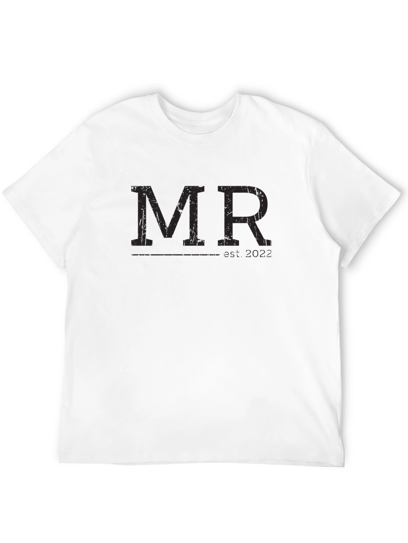 Mens Black MR 2022 Graphic T-Shirt