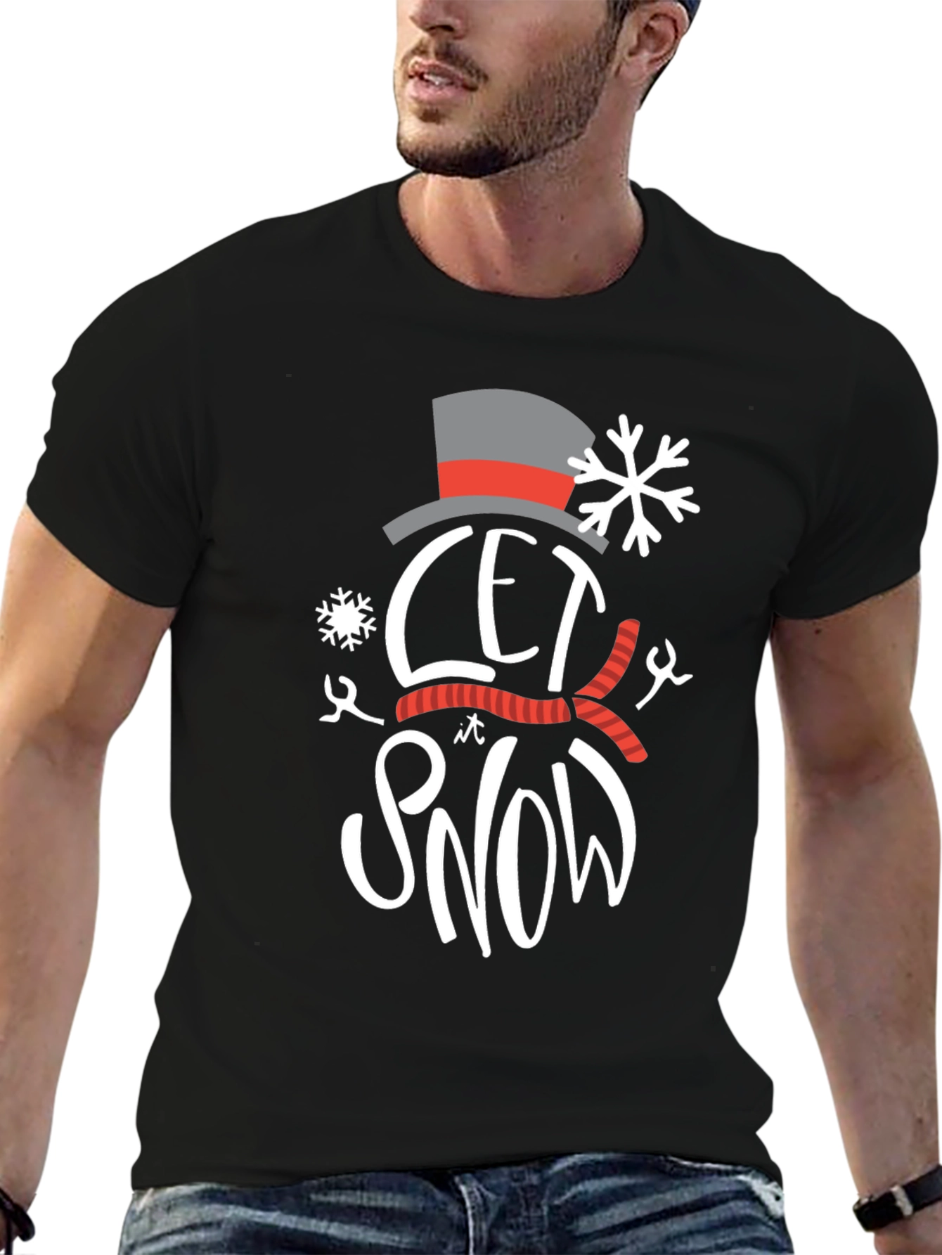 Let It Snow Holiday T-Shirt