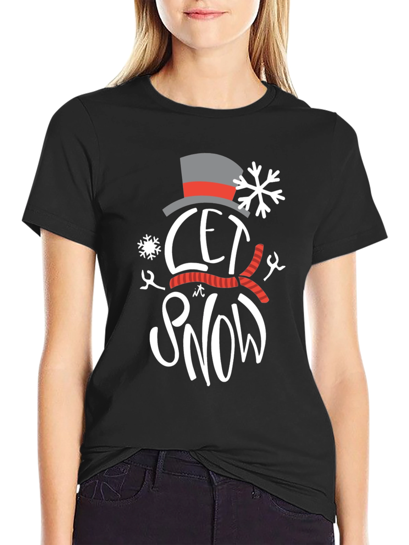 Let It Snow Holiday T-Shirt