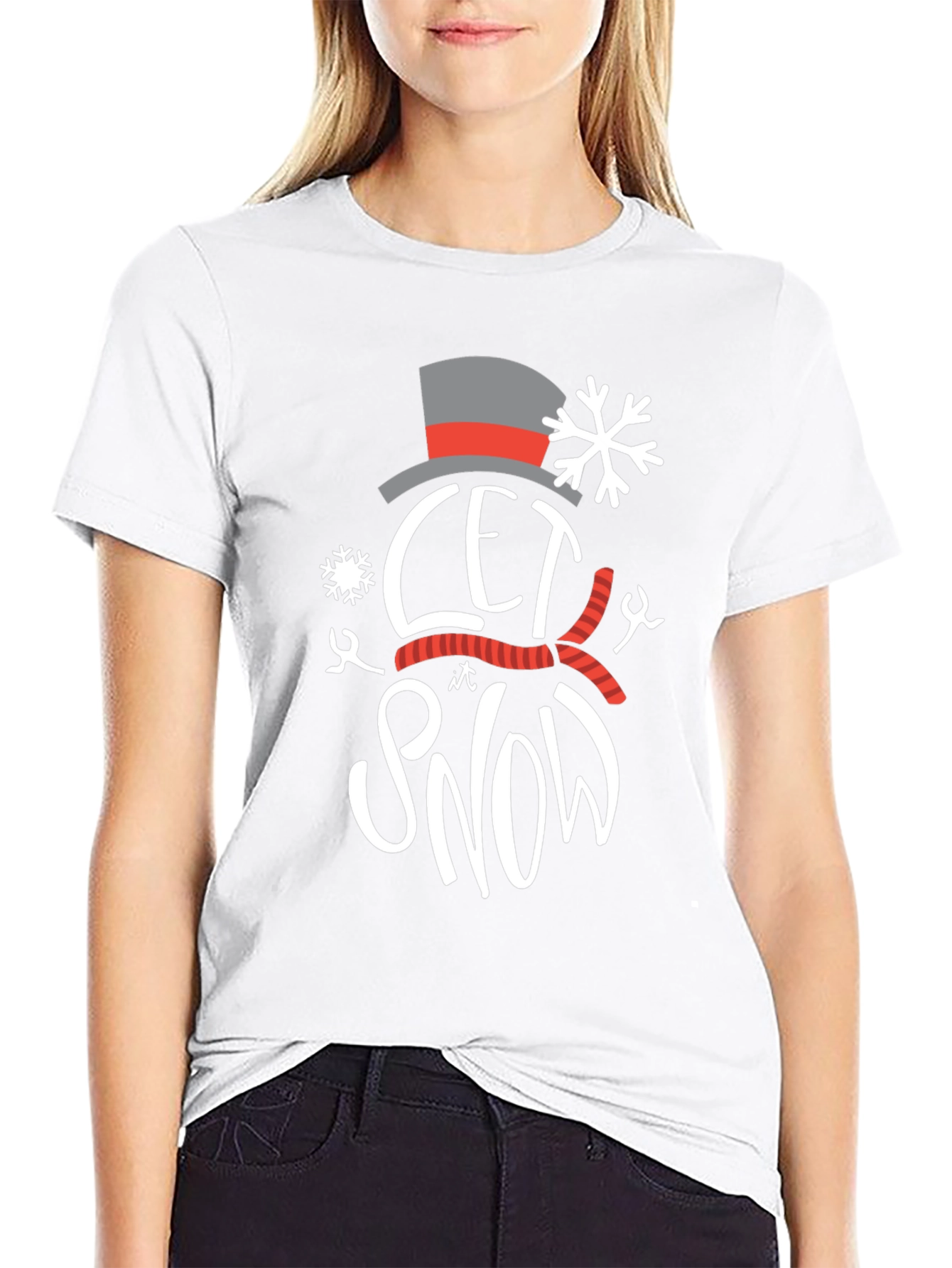 Let It Snow Holiday T-Shirt
