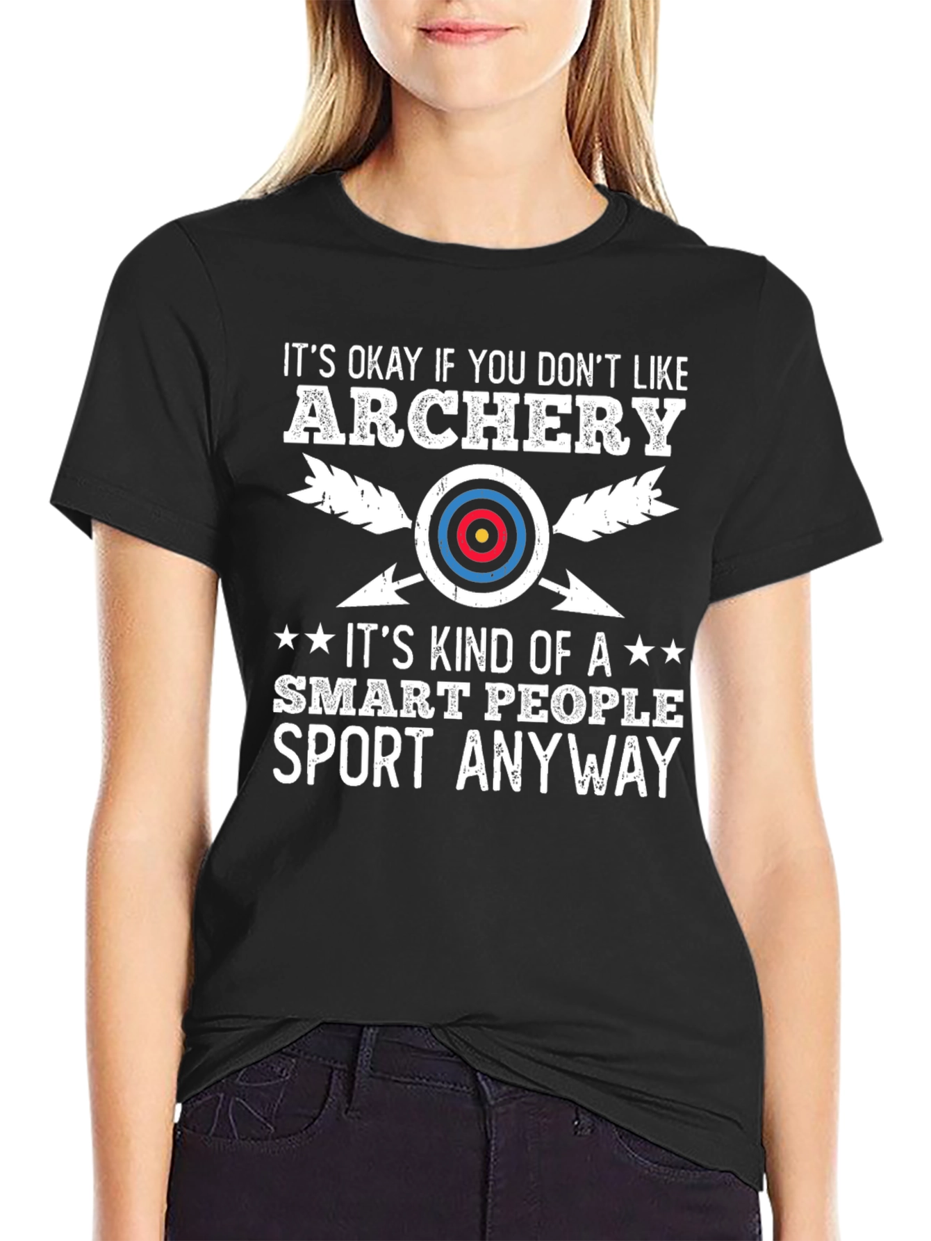 Archery Smart People Sport Graphic T-Shirt