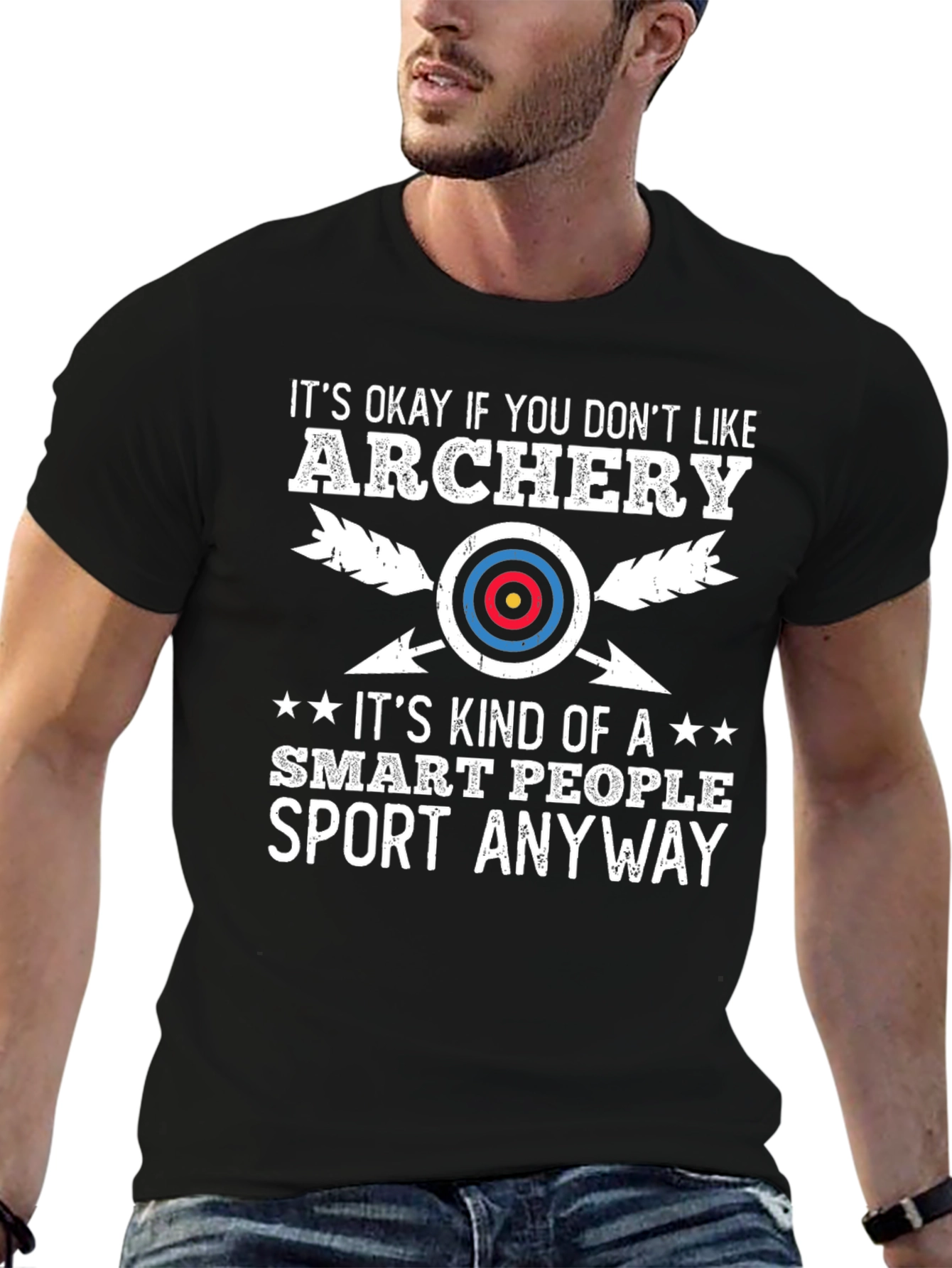 Archery Smart People Sport Graphic T-Shirt