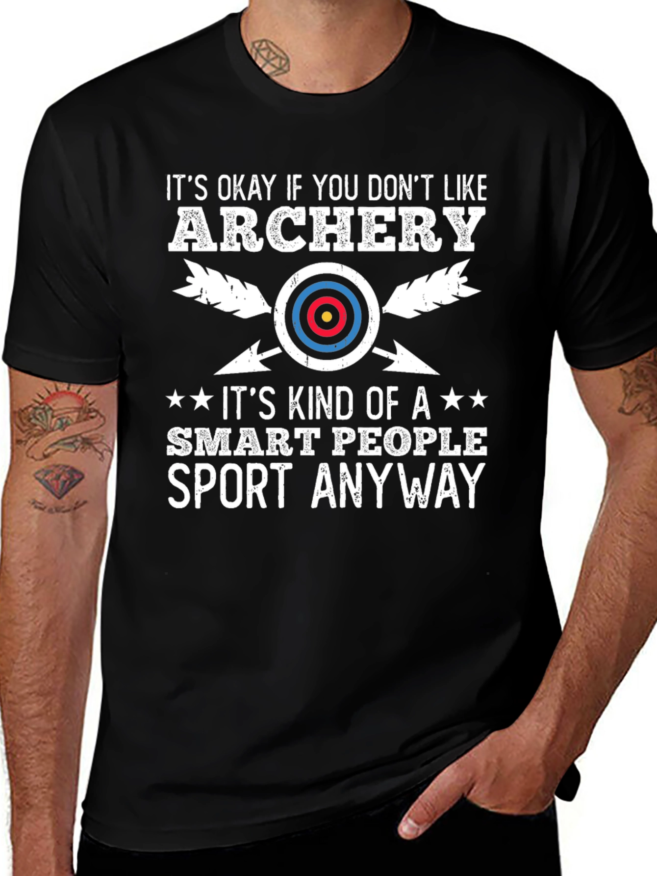 Archery Smart People Sport Graphic T-Shirt