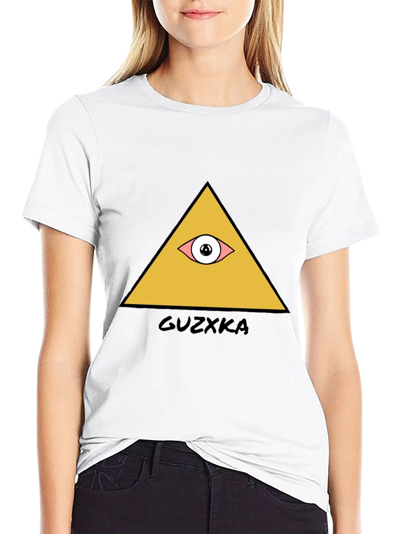 Illuminati Eye Graphic T-Shirt - Stylish Black Tee