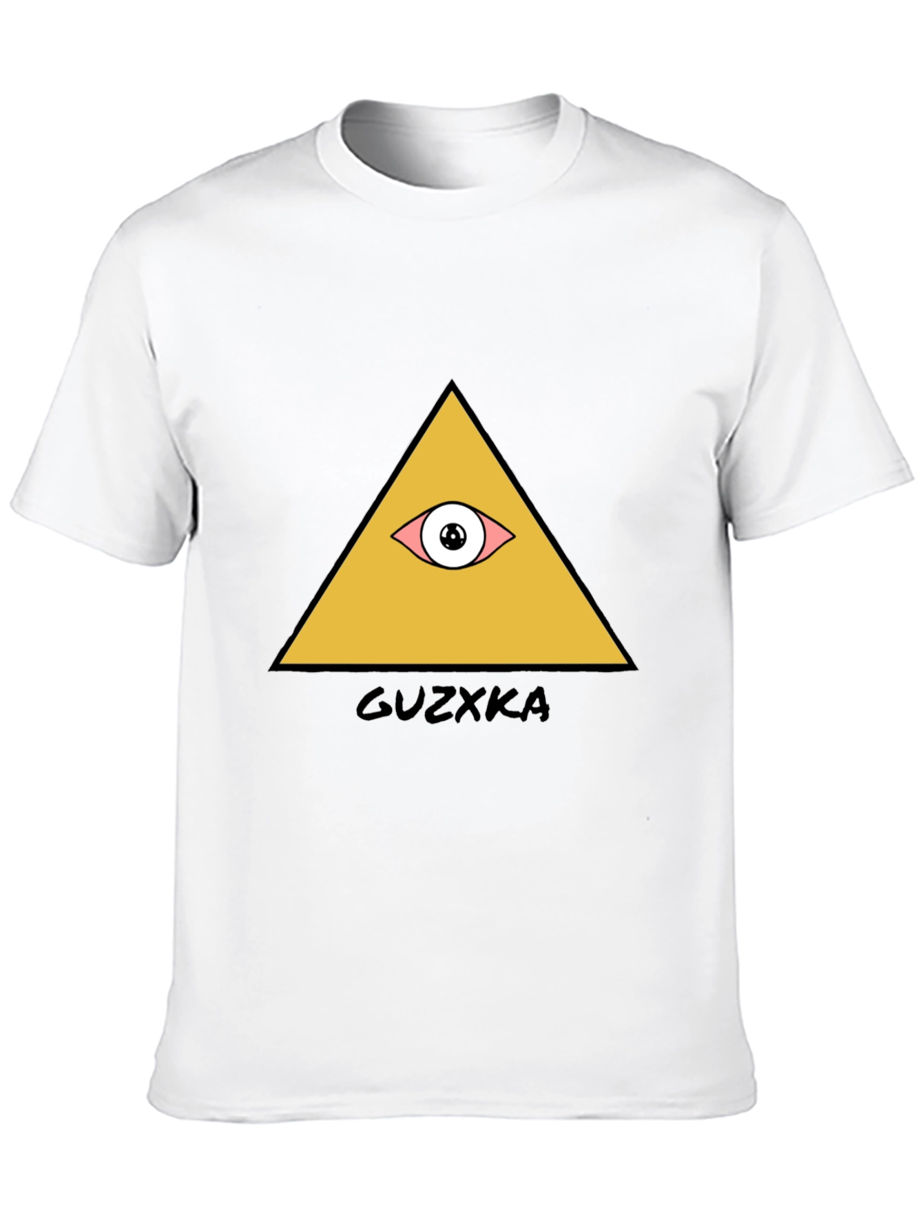 Illuminati Eye Graphic T-Shirt - Stylish Black Tee