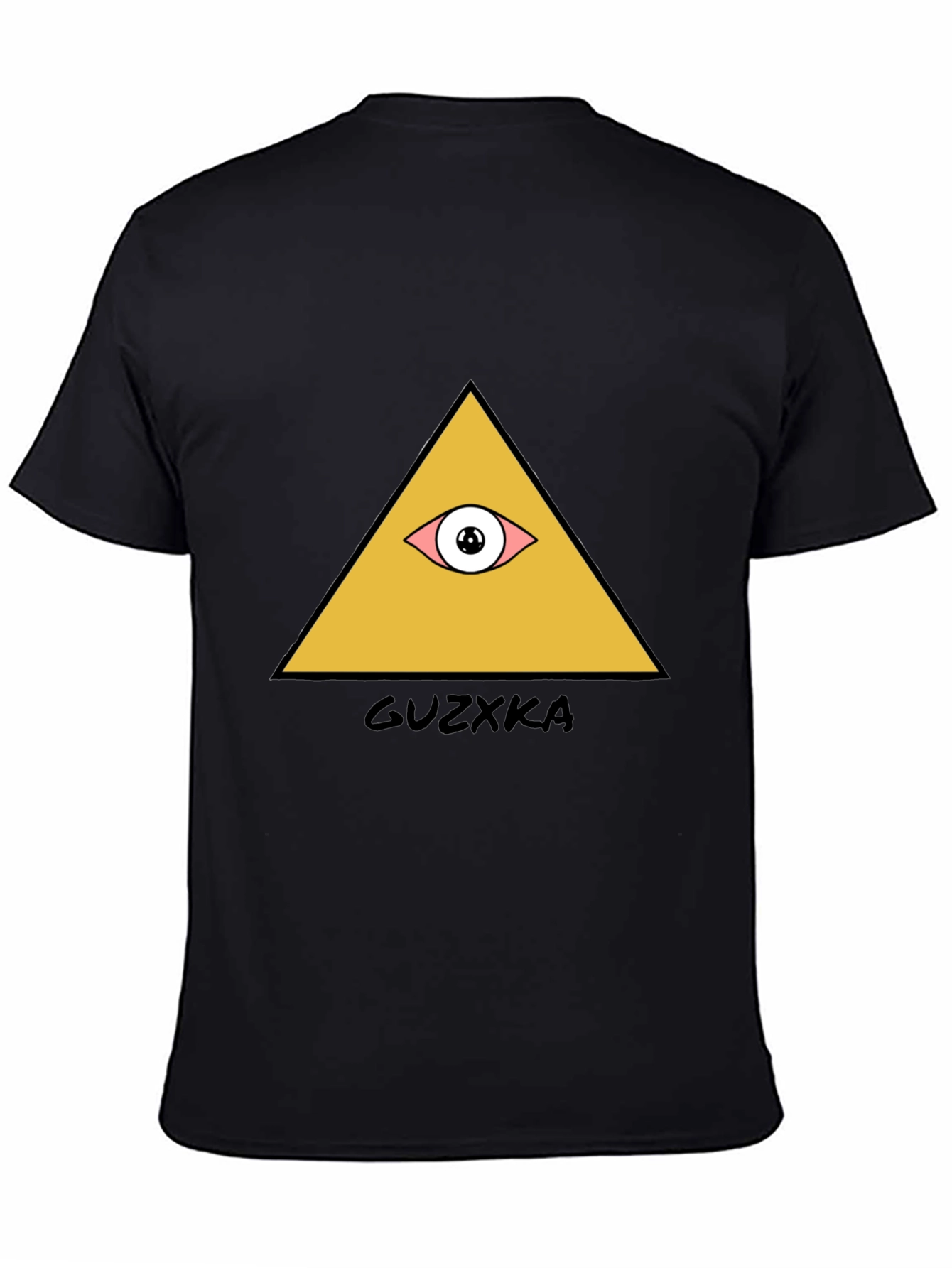 Illuminati Eye Graphic T-Shirt - Stylish Black Tee